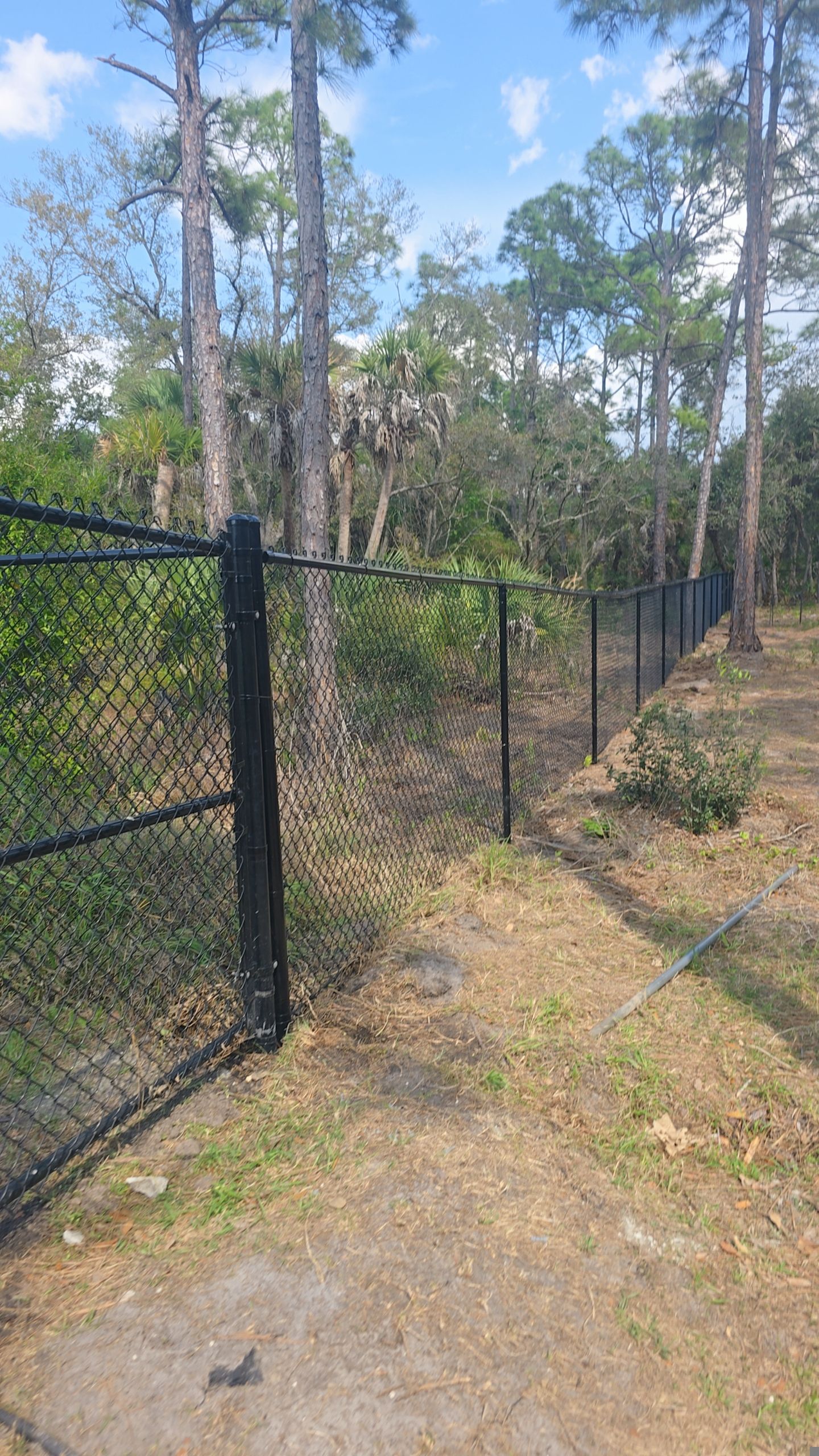 Chain Link Install in North Port by True Fence LLC