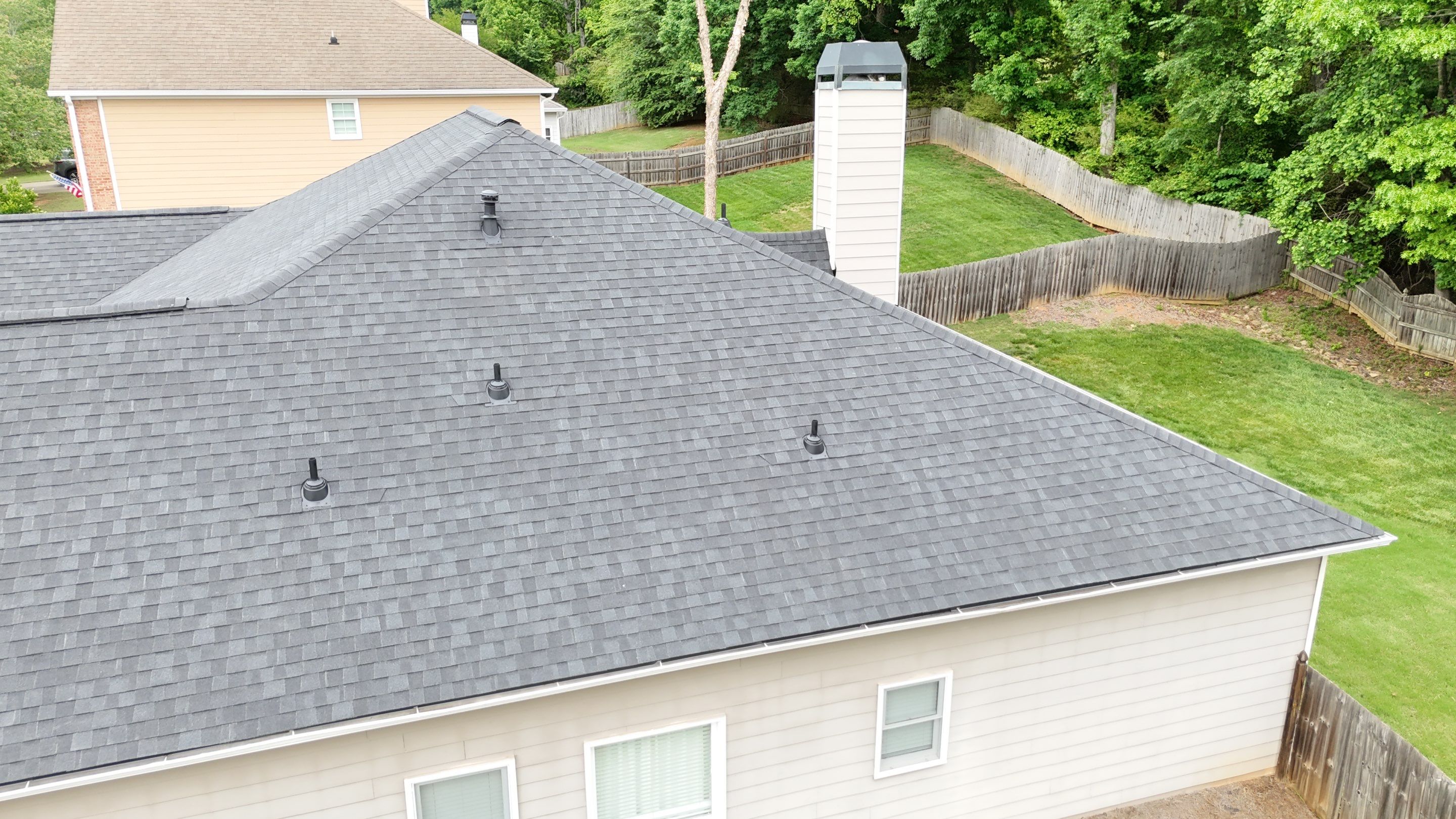 Cumming, GA Roof Replacement CertainTeed Landmark Pro Charcoal Black by Reset Roofing