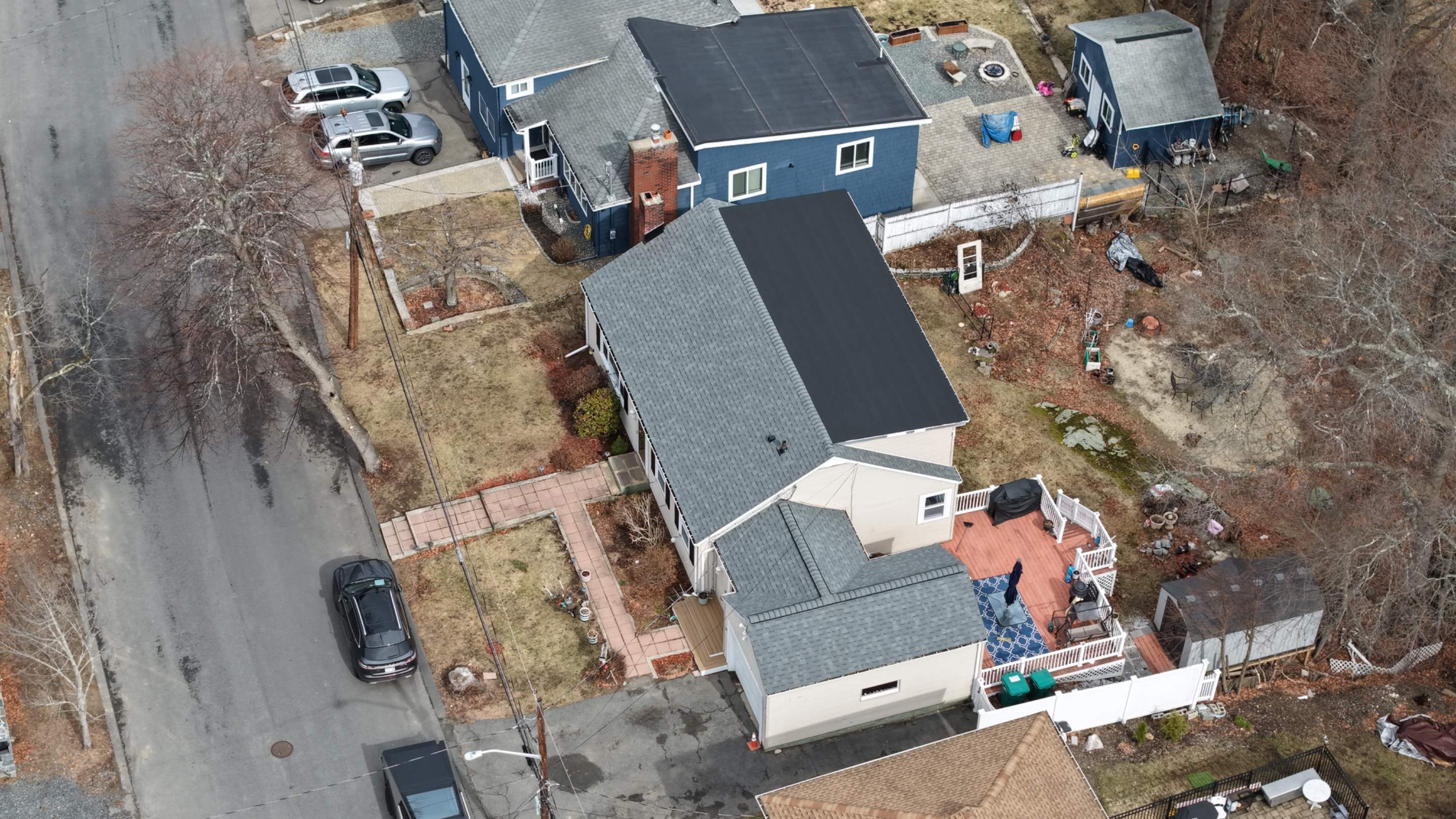 Major Roof Overhaul in Lynn, MA – Full Replacement, Skylight Removal, Gutters & Custom Flashing by JOHNNYS PRO
