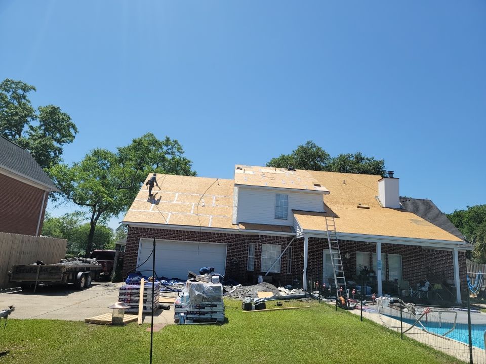 Residential Roofing Repair using Roof Replacement by American Roofing & Construction LLC