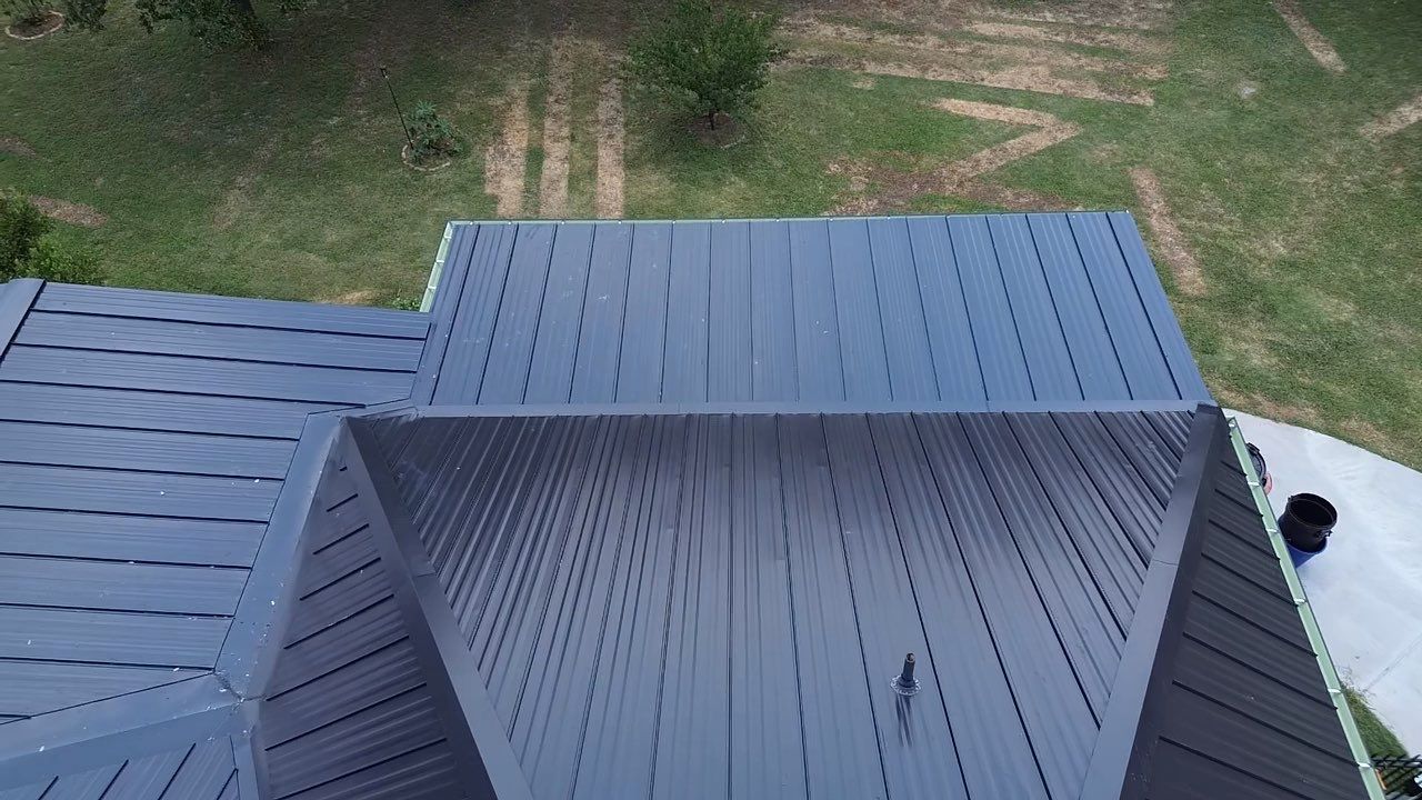 Matte Black - L&A Metals Class 4 UL 2218 Standing Seam Metal by RoofsOnly.com