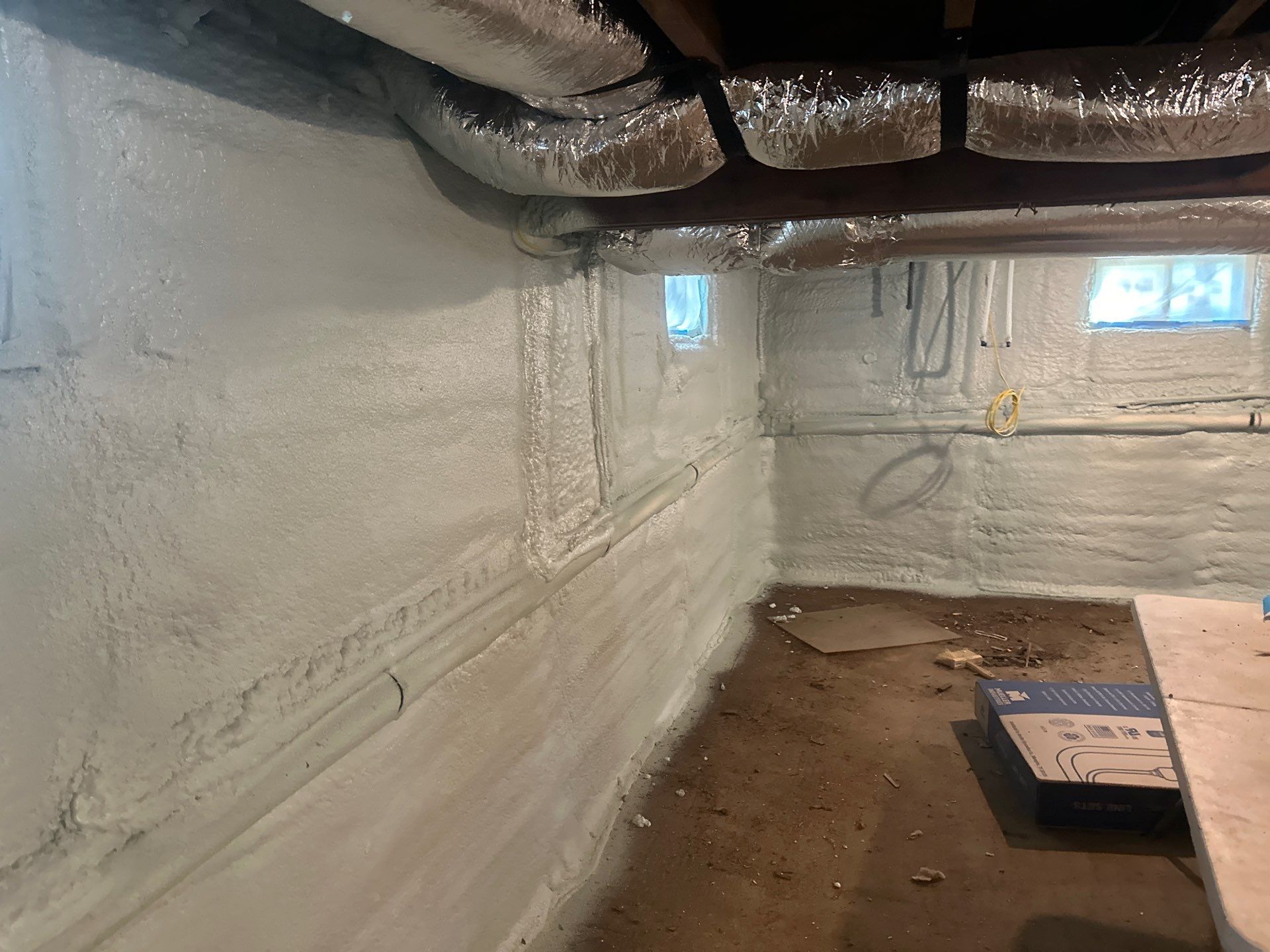 New Home Construction using Closed Cell Spray Foam by NYS Foam & Energy