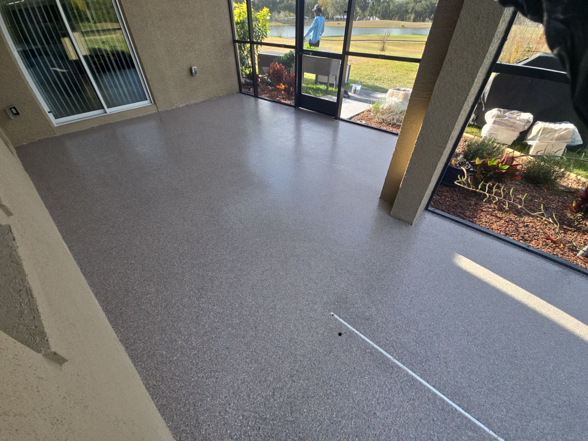 Dade City, FL Pool Deck and Lanai Coating by Performance Floors & Coating