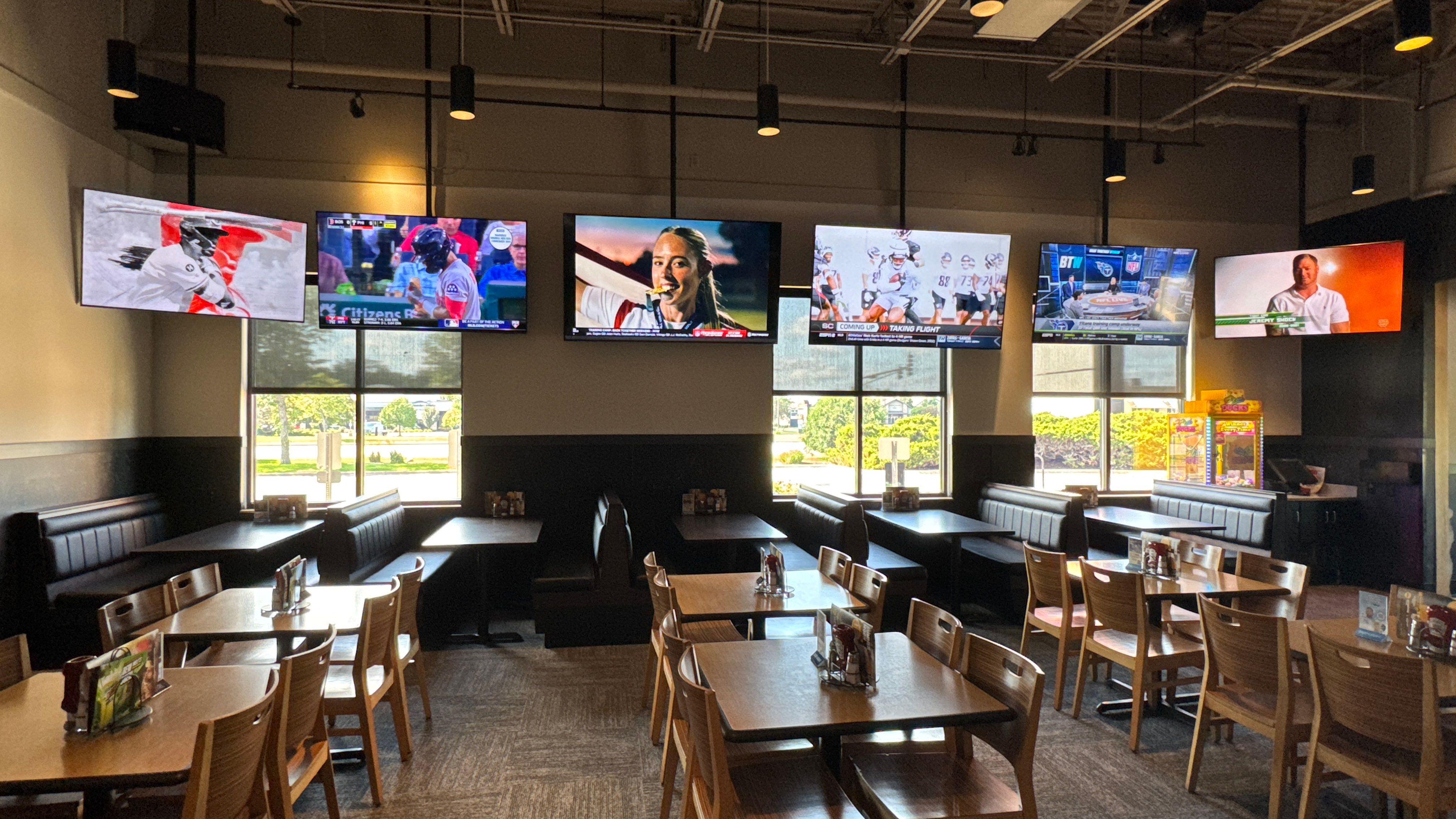 Sportsbar AV install by AVSi