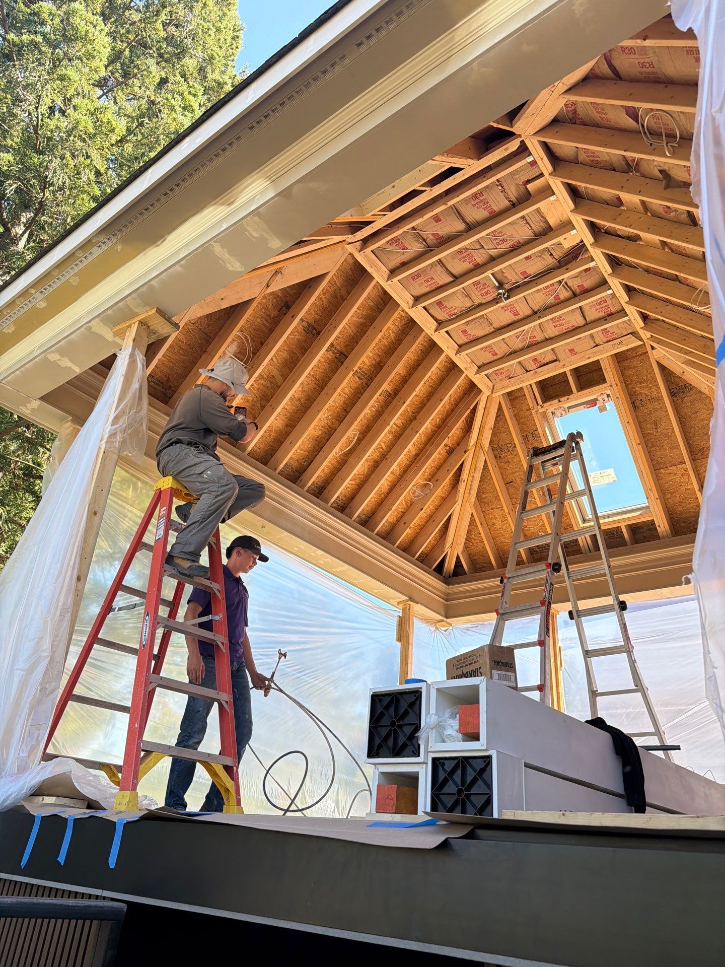 TimberTech Aluminum Deck Installation in Greer by Odio Custom Builders