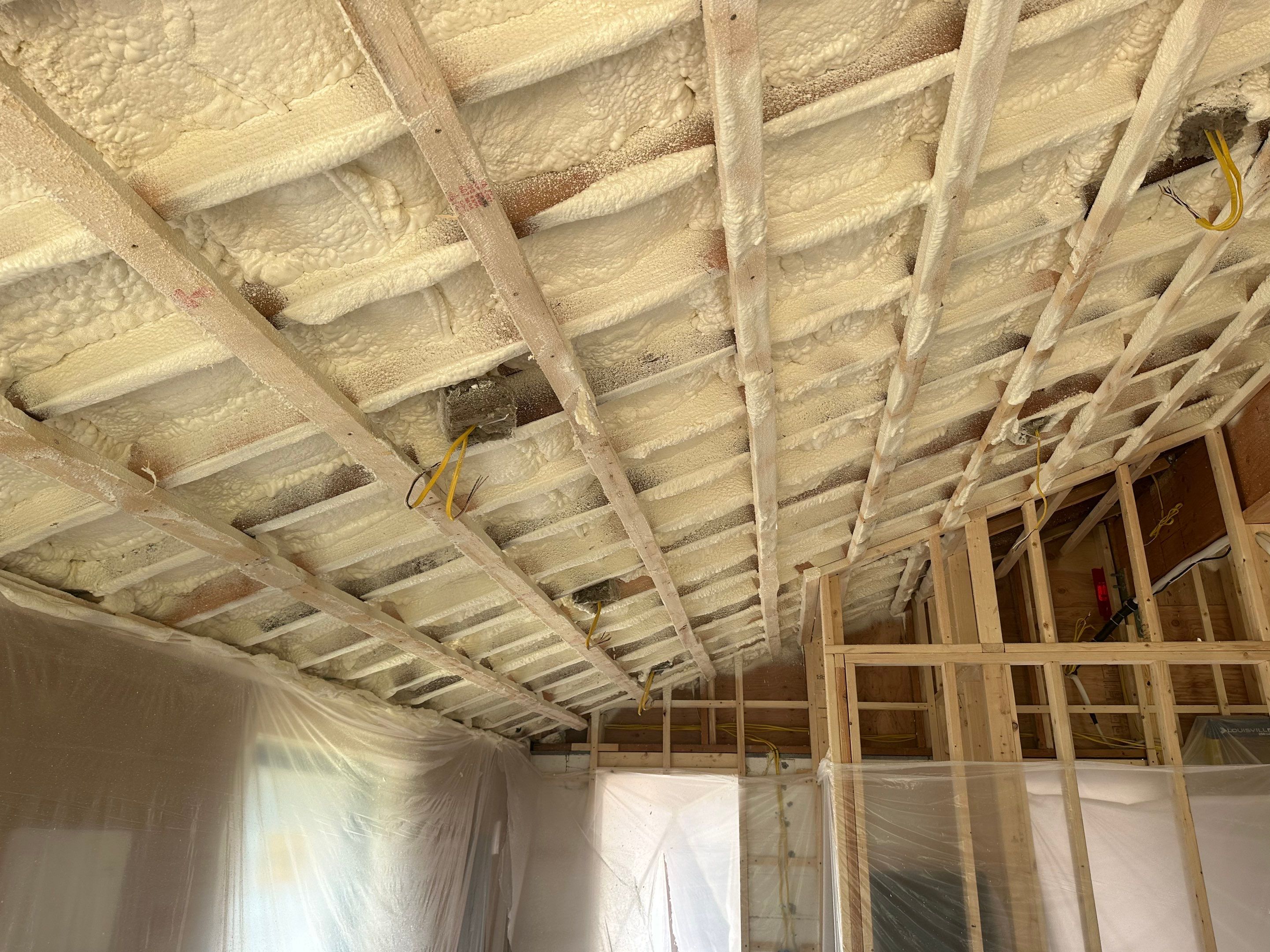 Spray Foam Insulation using Closed Cell Spray Foam by NYS Foam & Energy