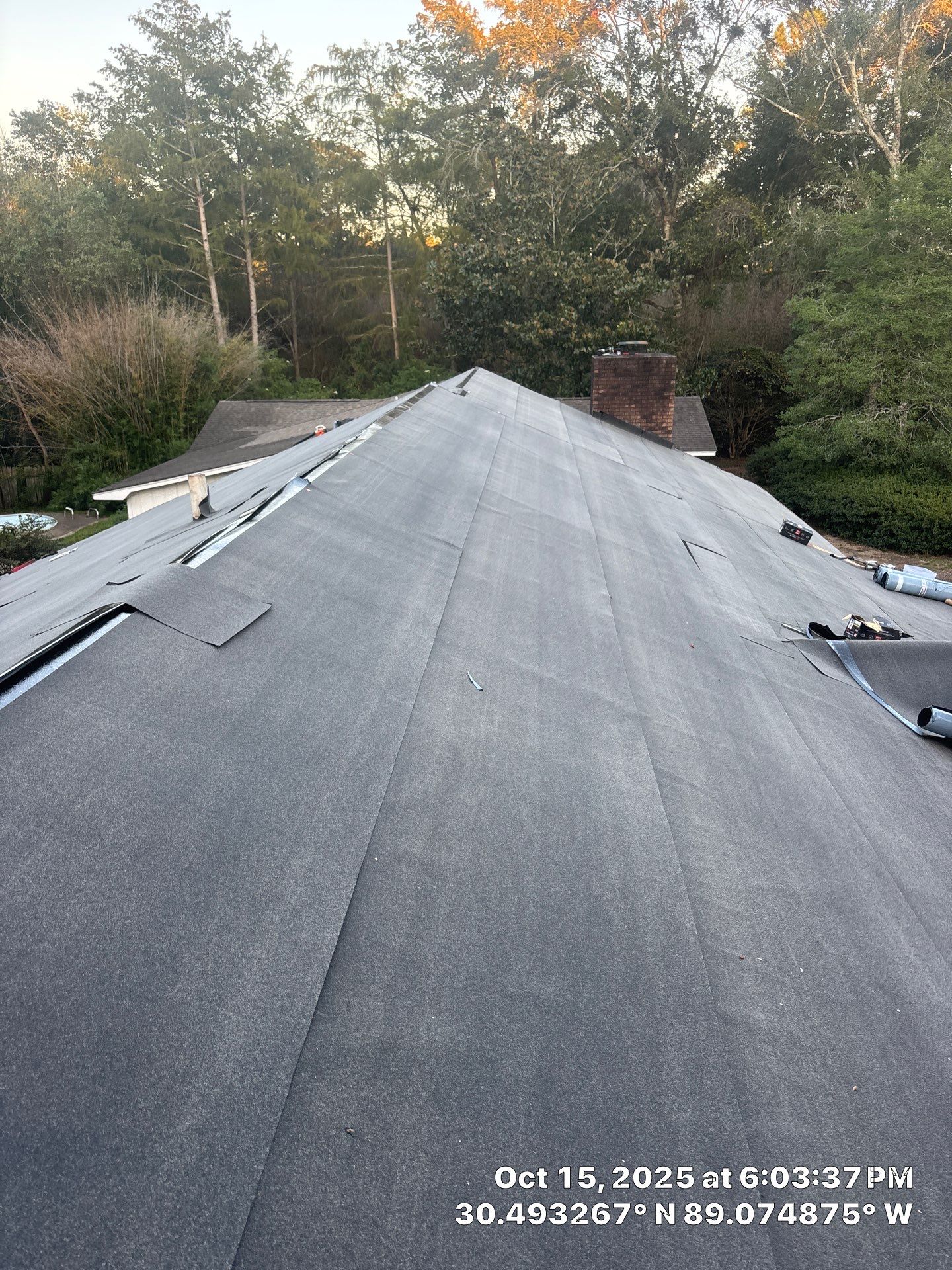 Another Fortified roof work by Husband Roofing & Contracting