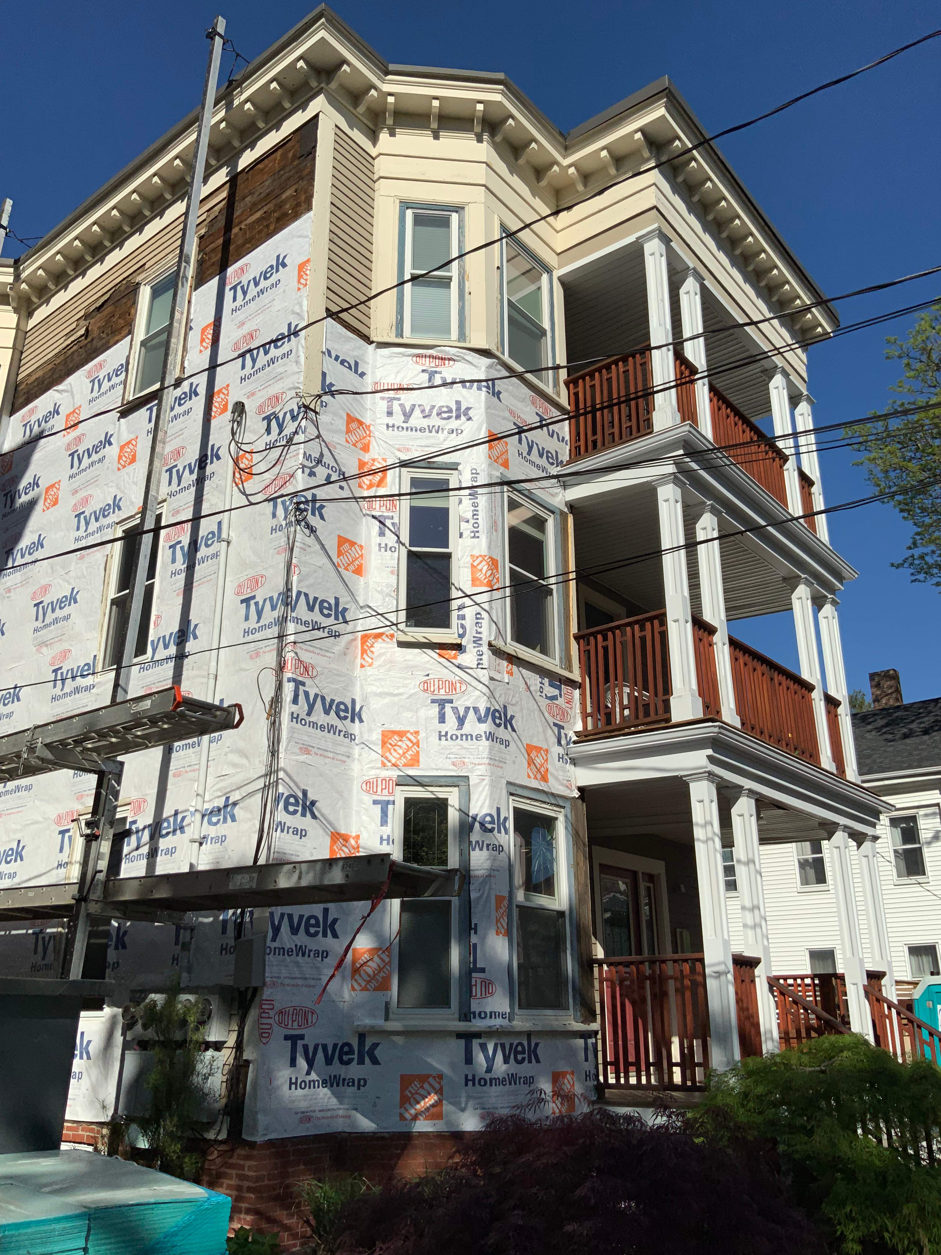 Siding Installation using James Hardie by UBrothers Construction