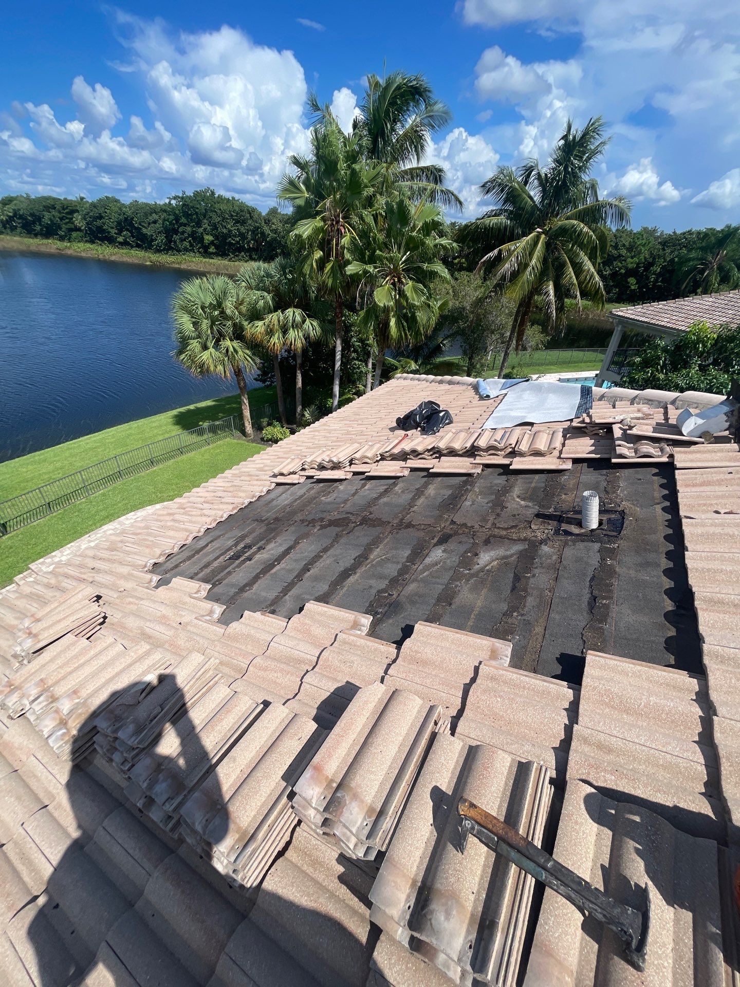 Tile Roof Repair - Delray Beach by Hercules Roofing