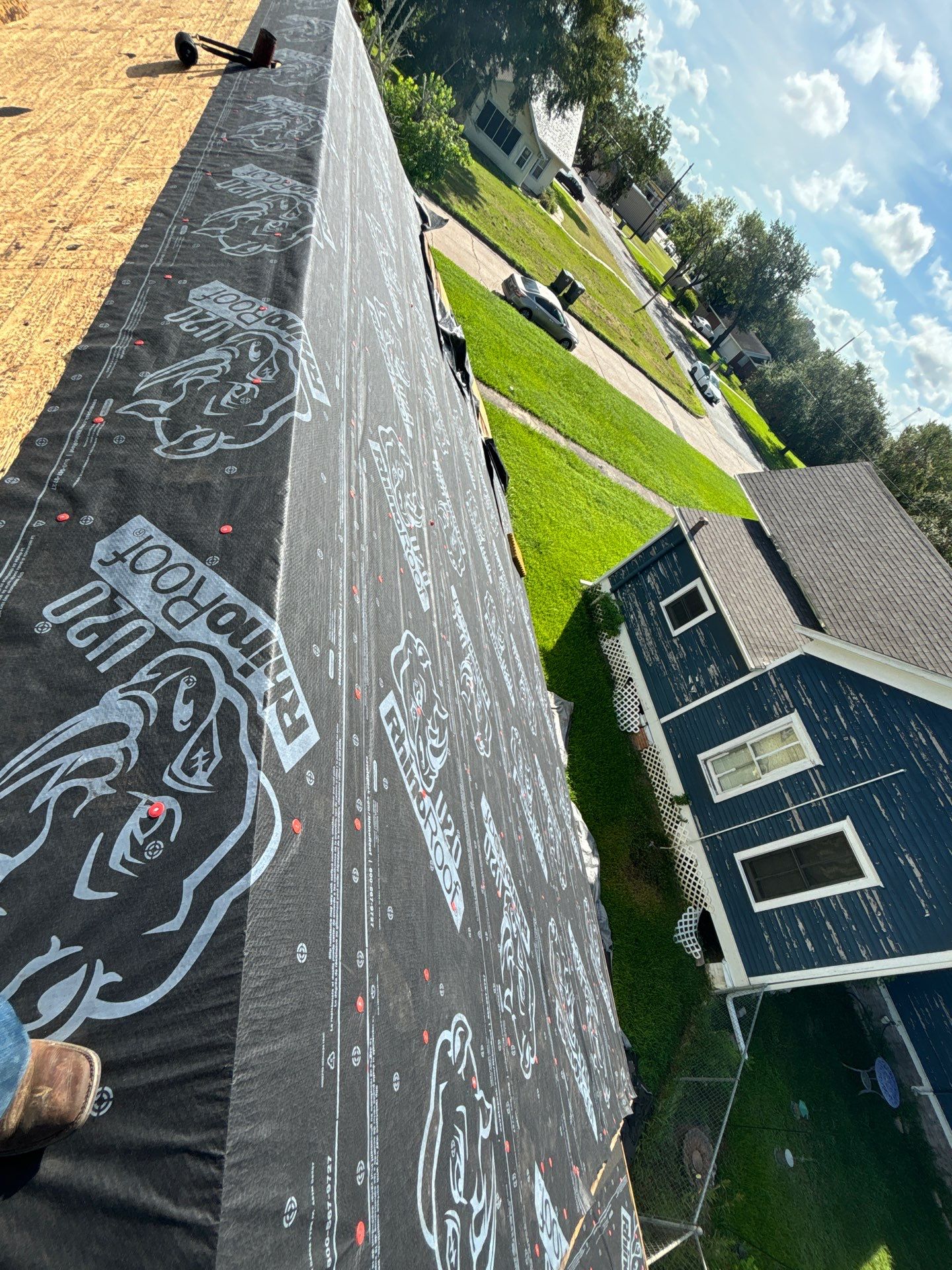 Residential Roofing Repair using Owen's Corning Duration (Lifetime) Shingles by Roof Repair Services LLC