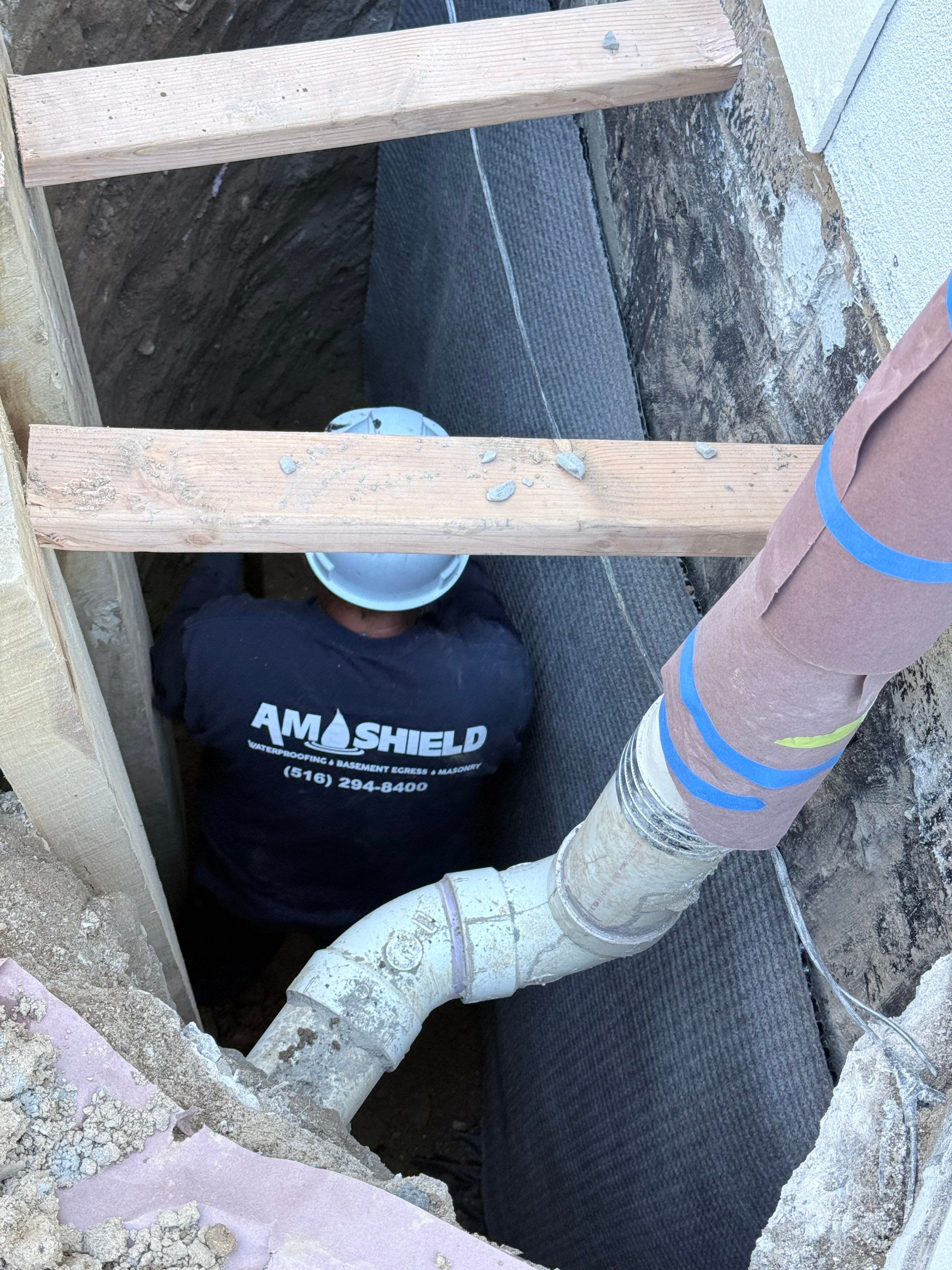  Avon St • NY 11432 by A.M. Shield Waterproofing, Corp.