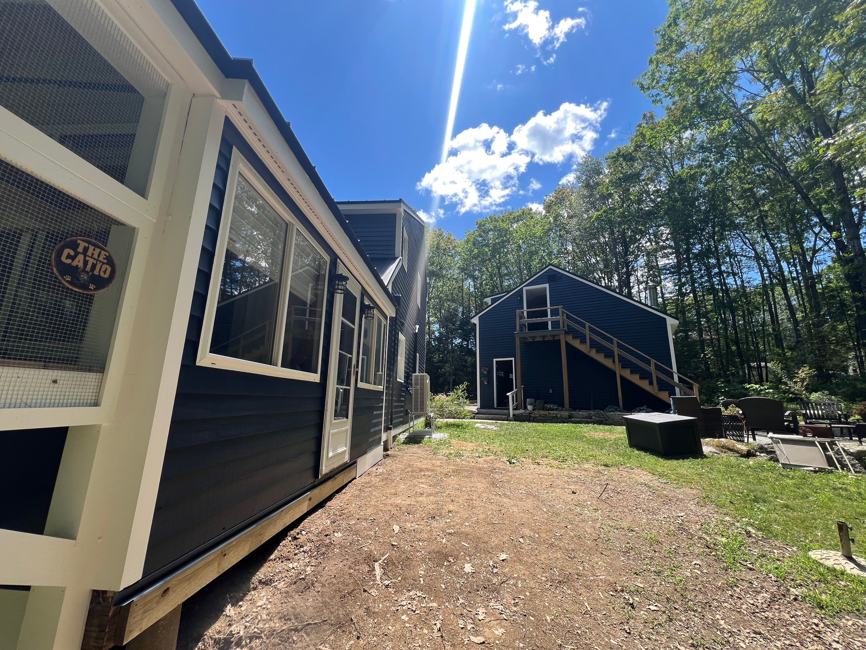 Full Exterior Painting and Color Transformation in Woolwich, Maine by Picture Perfect Pro Painting