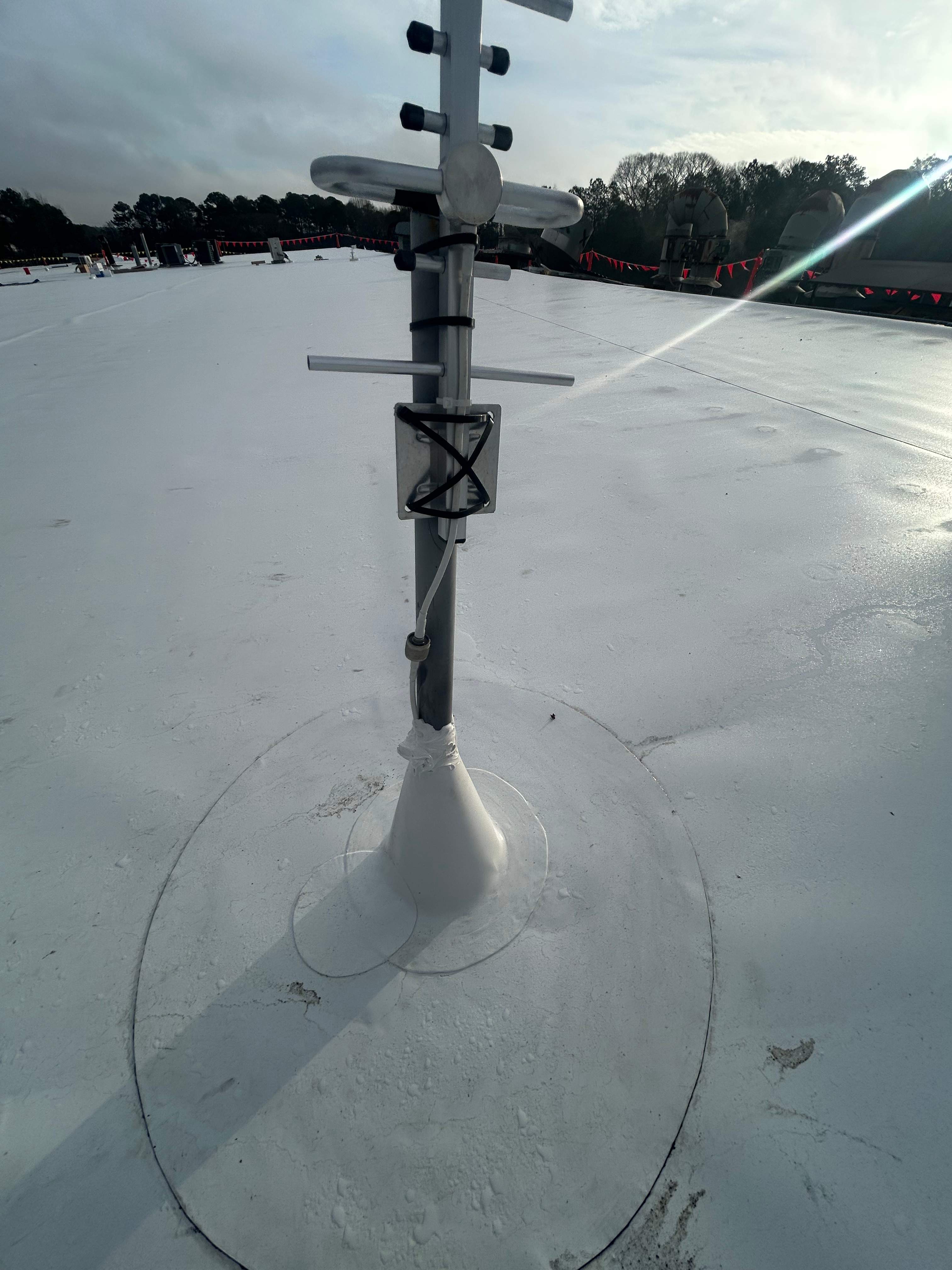 Project in Hampton, GA by Commercial Roofing Group