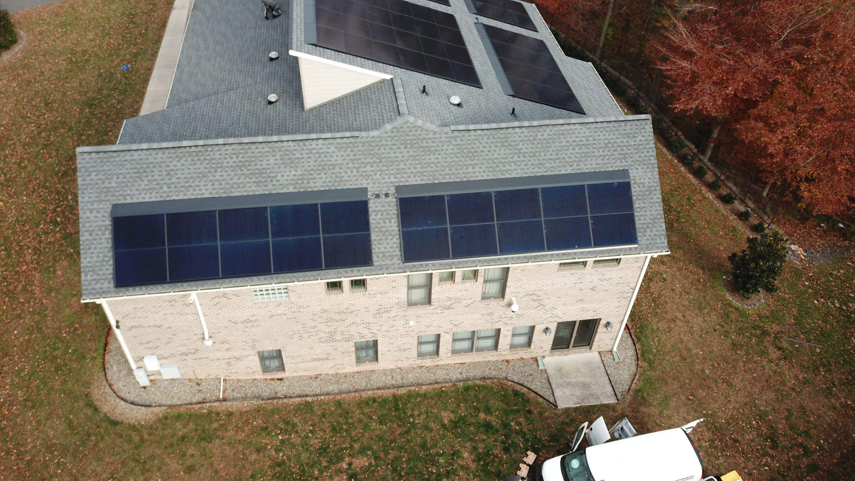 Solar Roof using GAF Decotech integrated panels by American Home Contractors