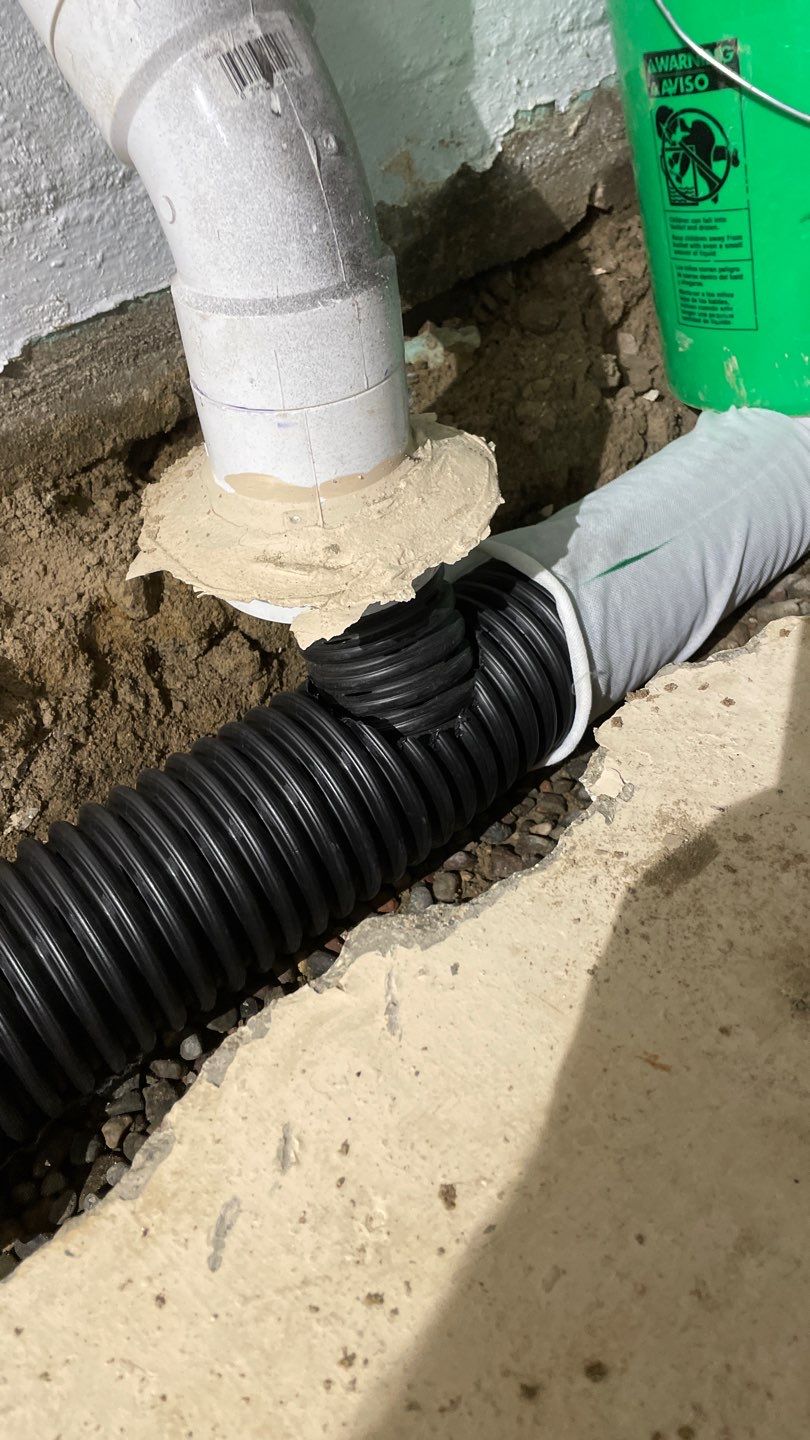 Another Drain Tile Project in the Books by Waterproofing Northeast