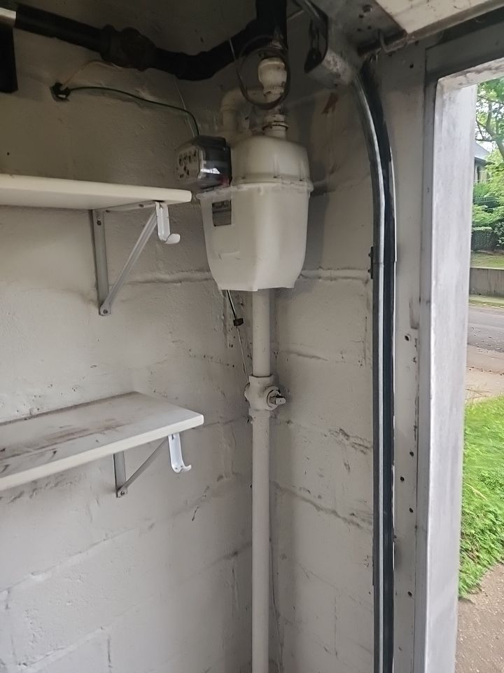 Replace failed gas line from gas connection at street to new meter by Sureway Comfort John Wilcox Plumbing Heating Cooling