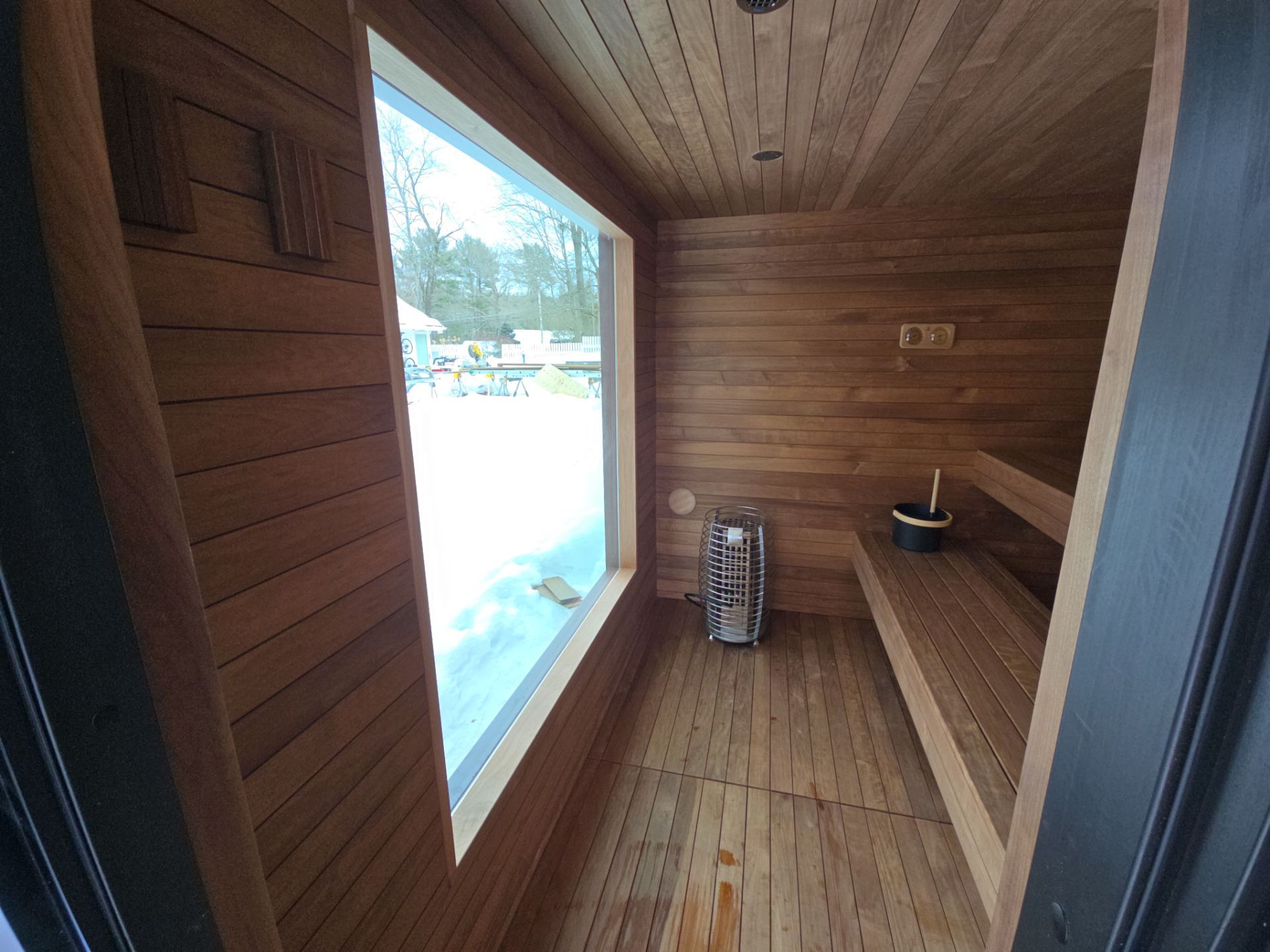 Sauna Project in Sudbiry Ma by UBrothers Construction