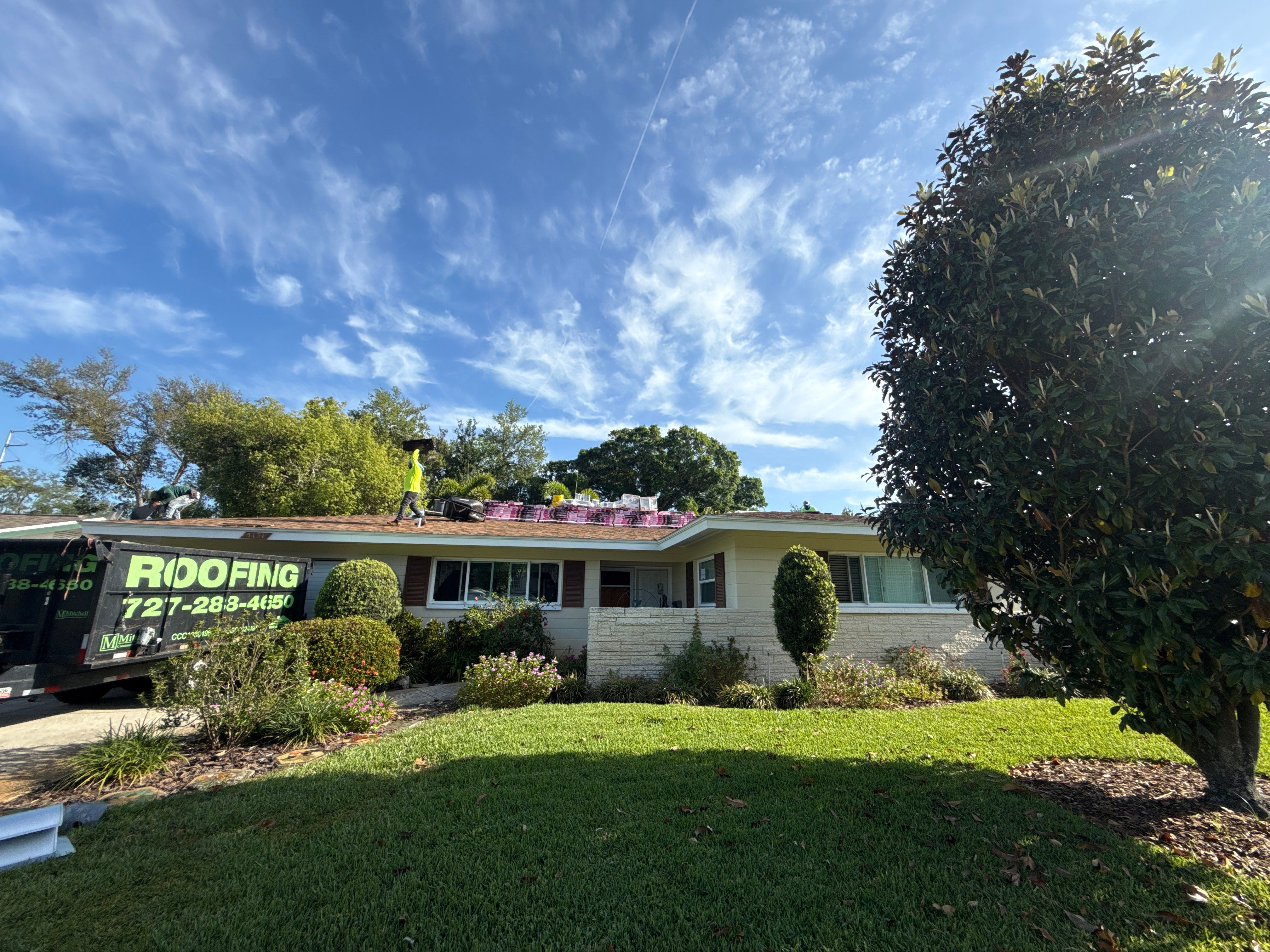 Project in St. Petersburg 33710 by Mitchell Roofing Company LLC 