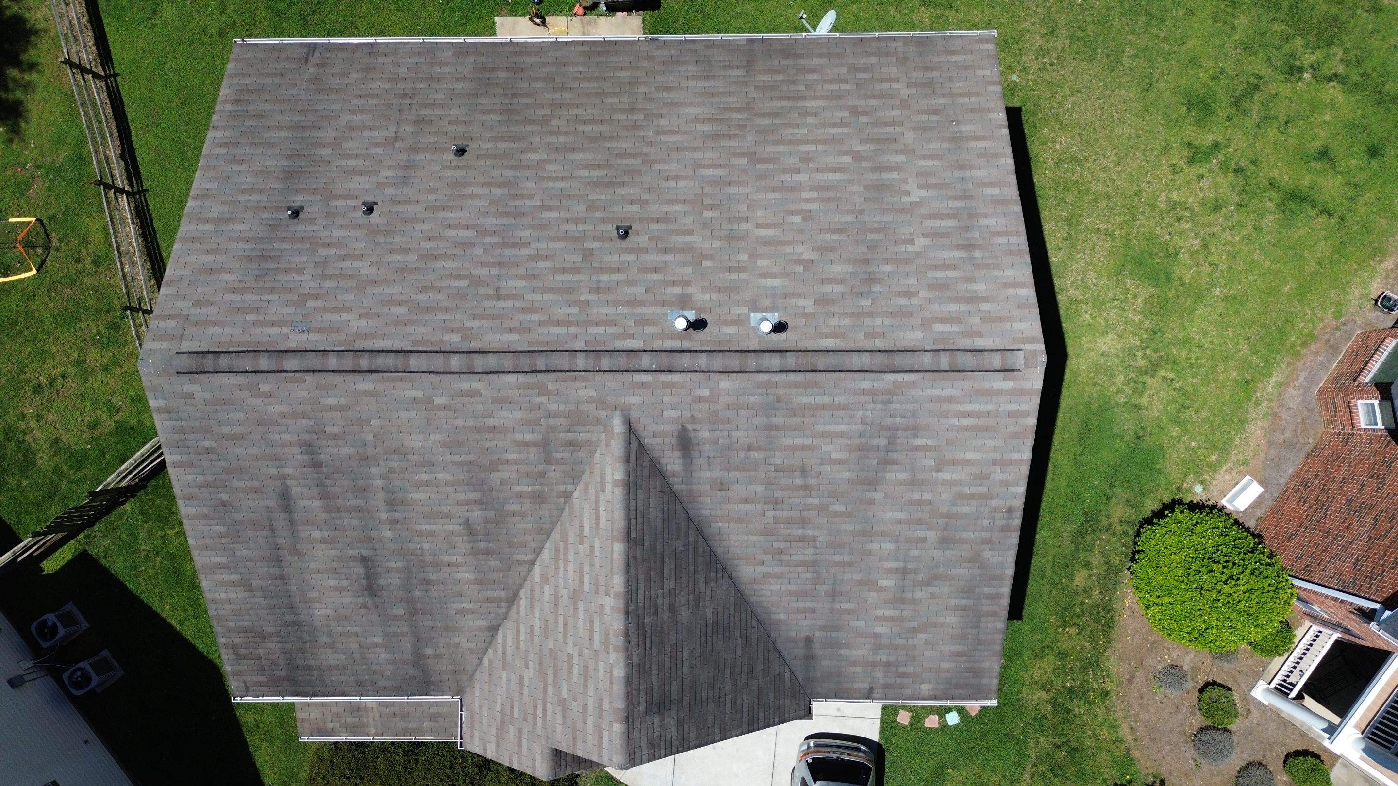 Roof replacement by hail and wind damage by Just Brilliant Restoration JBR