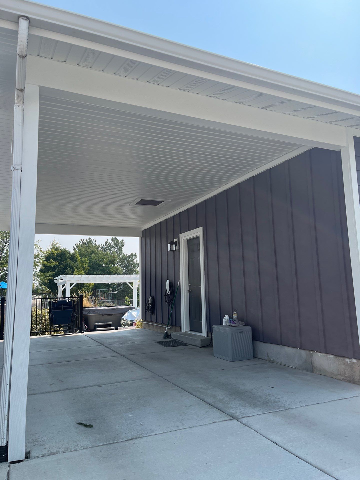 West Jordan | Custom Painted Hardie Upgrade | SW Midnight & Arctic White by Ideal Siding Utah