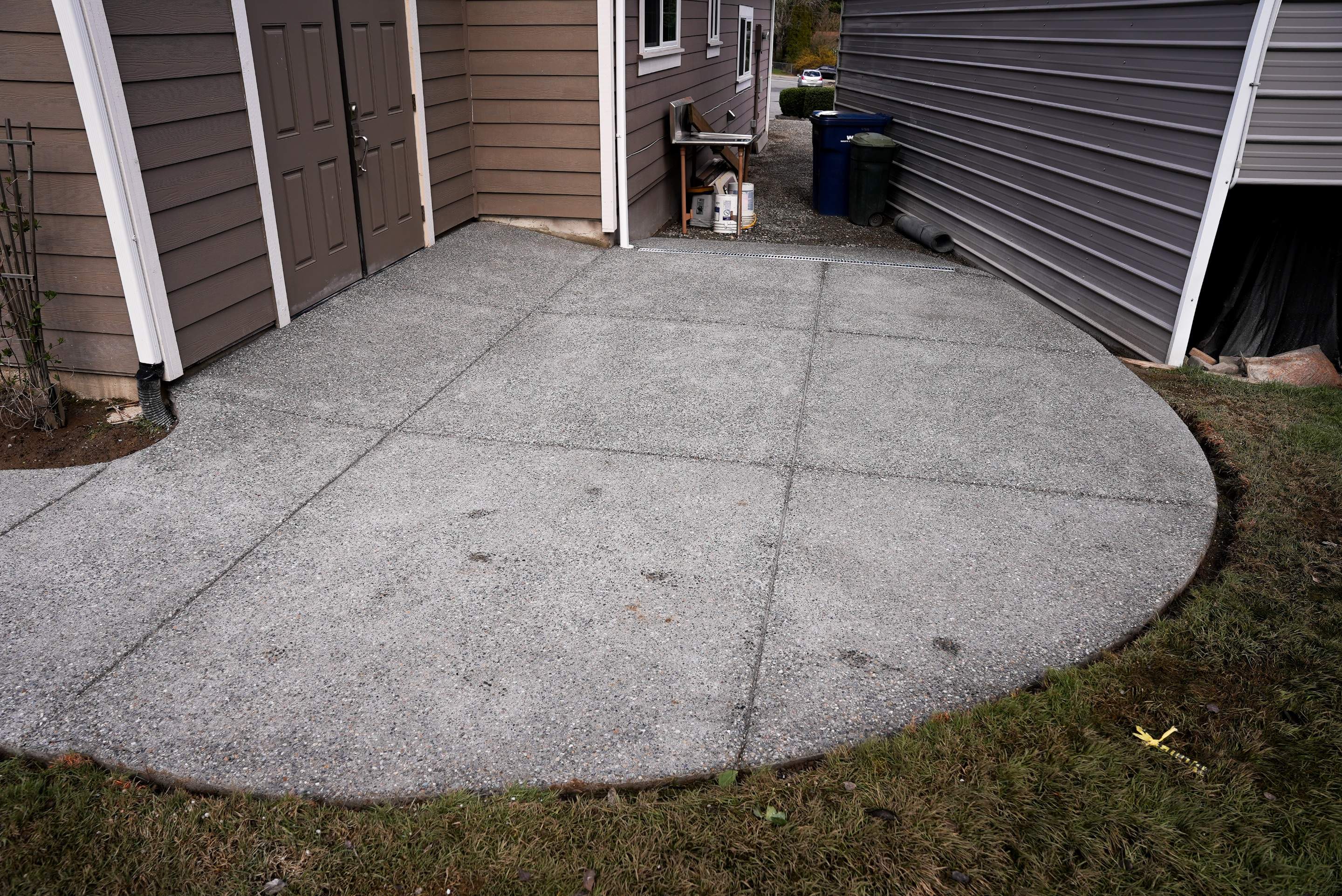 Wayne | Concrete patio & Walkway by Jireh Asphalt & Concrete Inc 