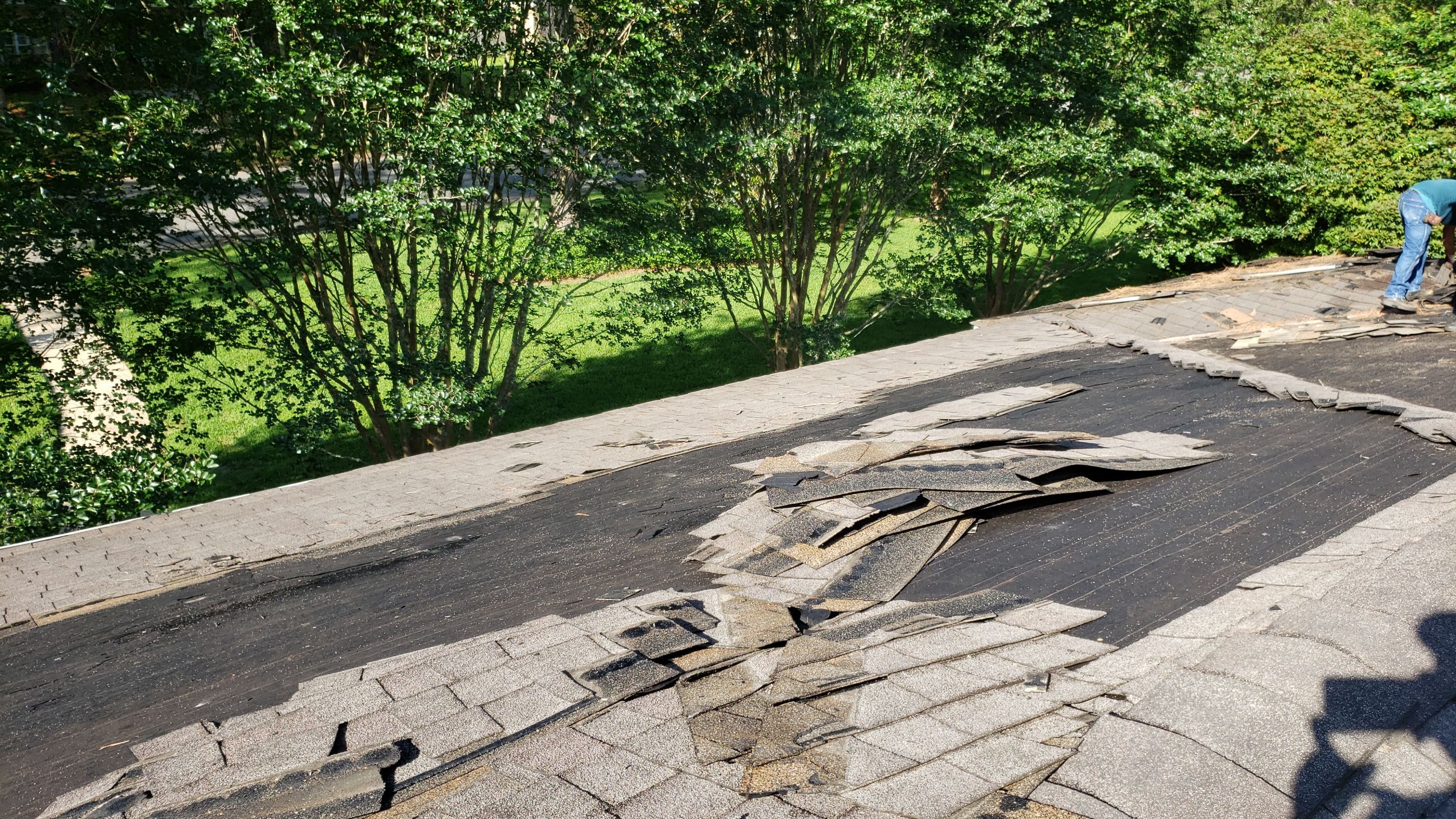 Residential Roofing Installation using Roof Replacement by American Roofing & Construction LLC