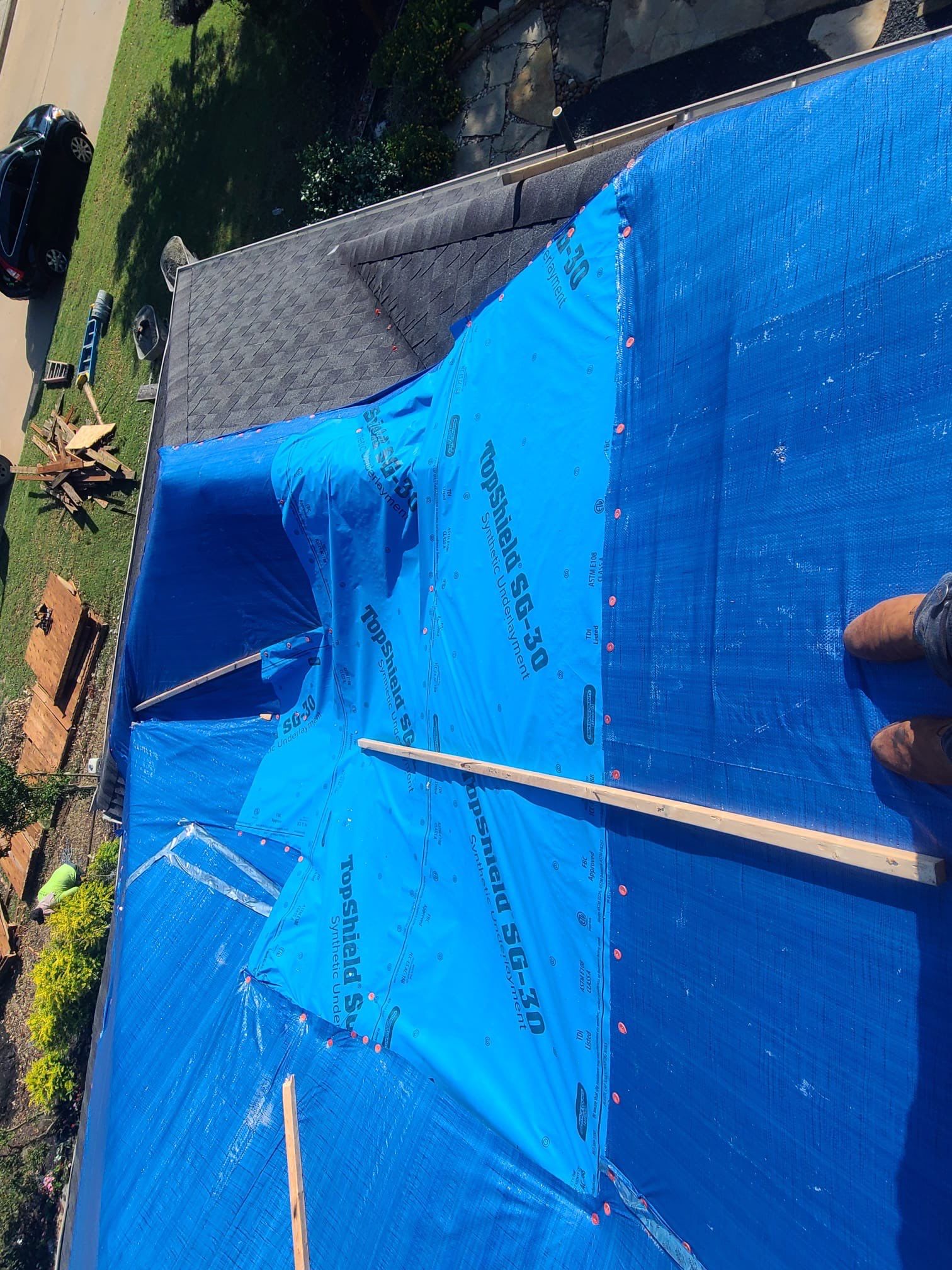 Residential Roofing Repair using Owen's Corning Duration (Lifetime) Shingles by Roof Repair Company