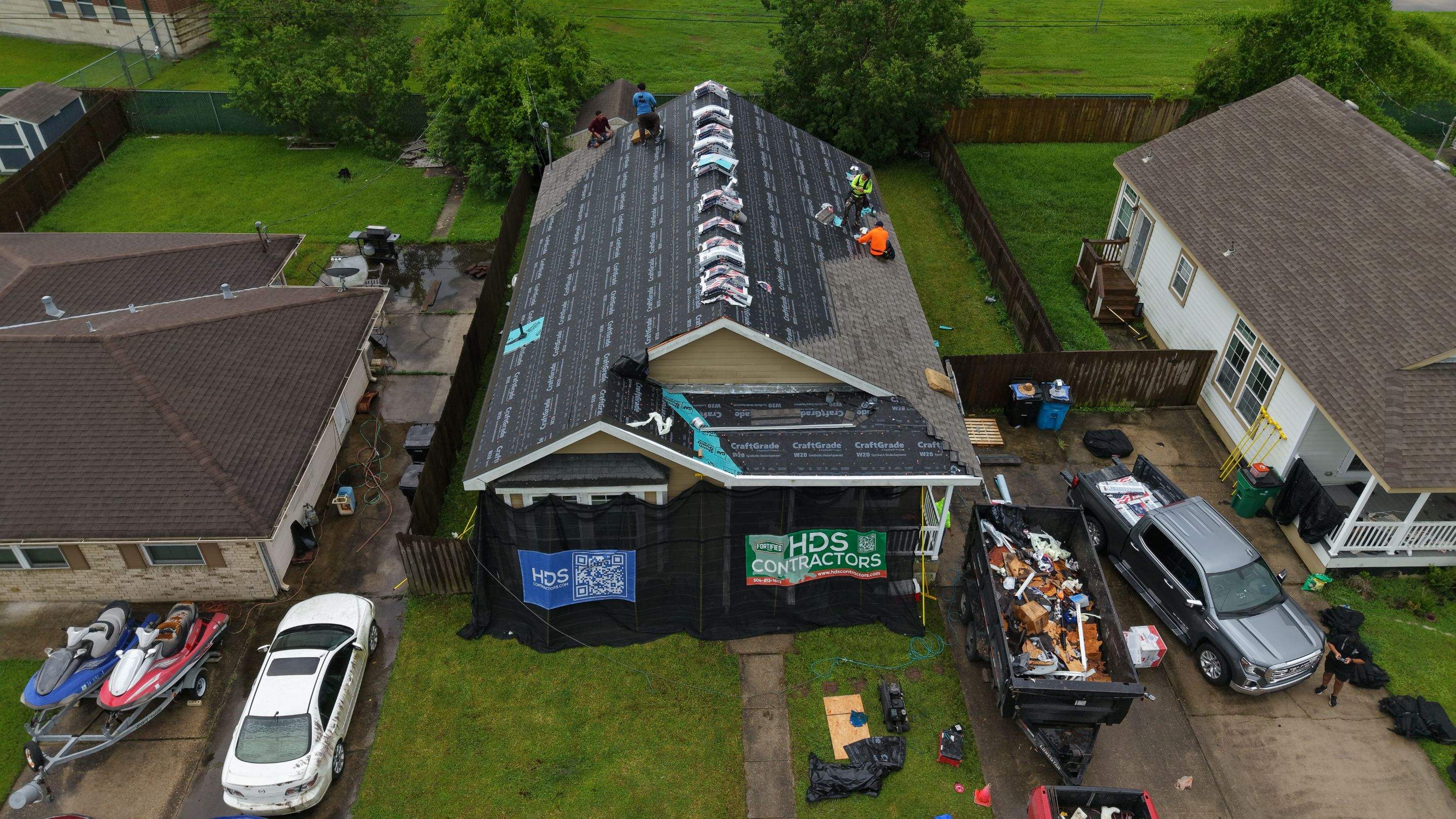 Roof Replacement in Meraux by HDS Contractors