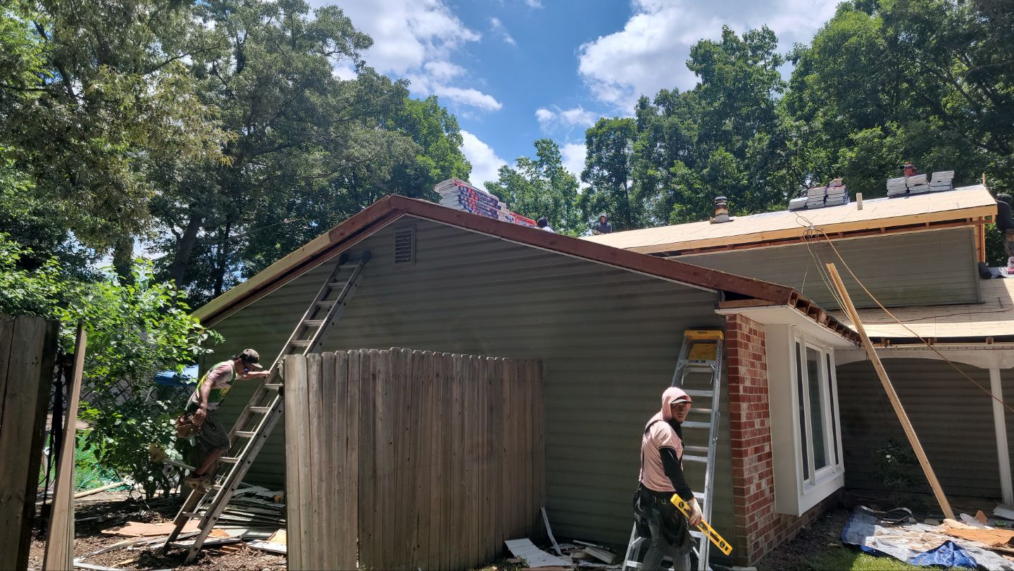 Roof Installation using GAF Timberline HDZ by ExteriorPros