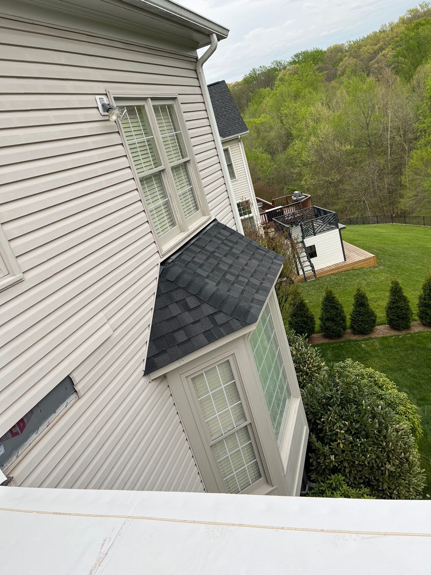 Springfield: CertainTeed Landmark Pro Designer Shingles in Max Def Moire Black by RM Banning, Inc.