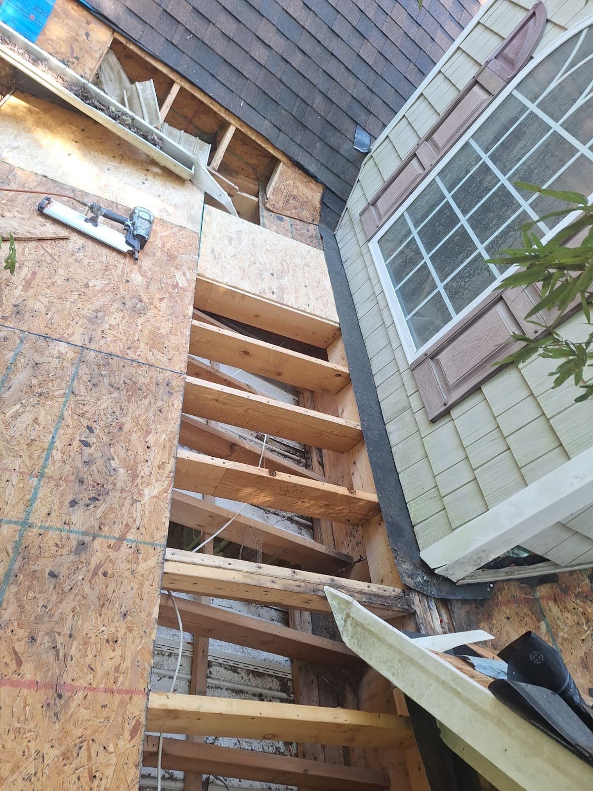 Clayton Roof Replacement and Structural Wood Rot Repair Project by Cadmus Construction