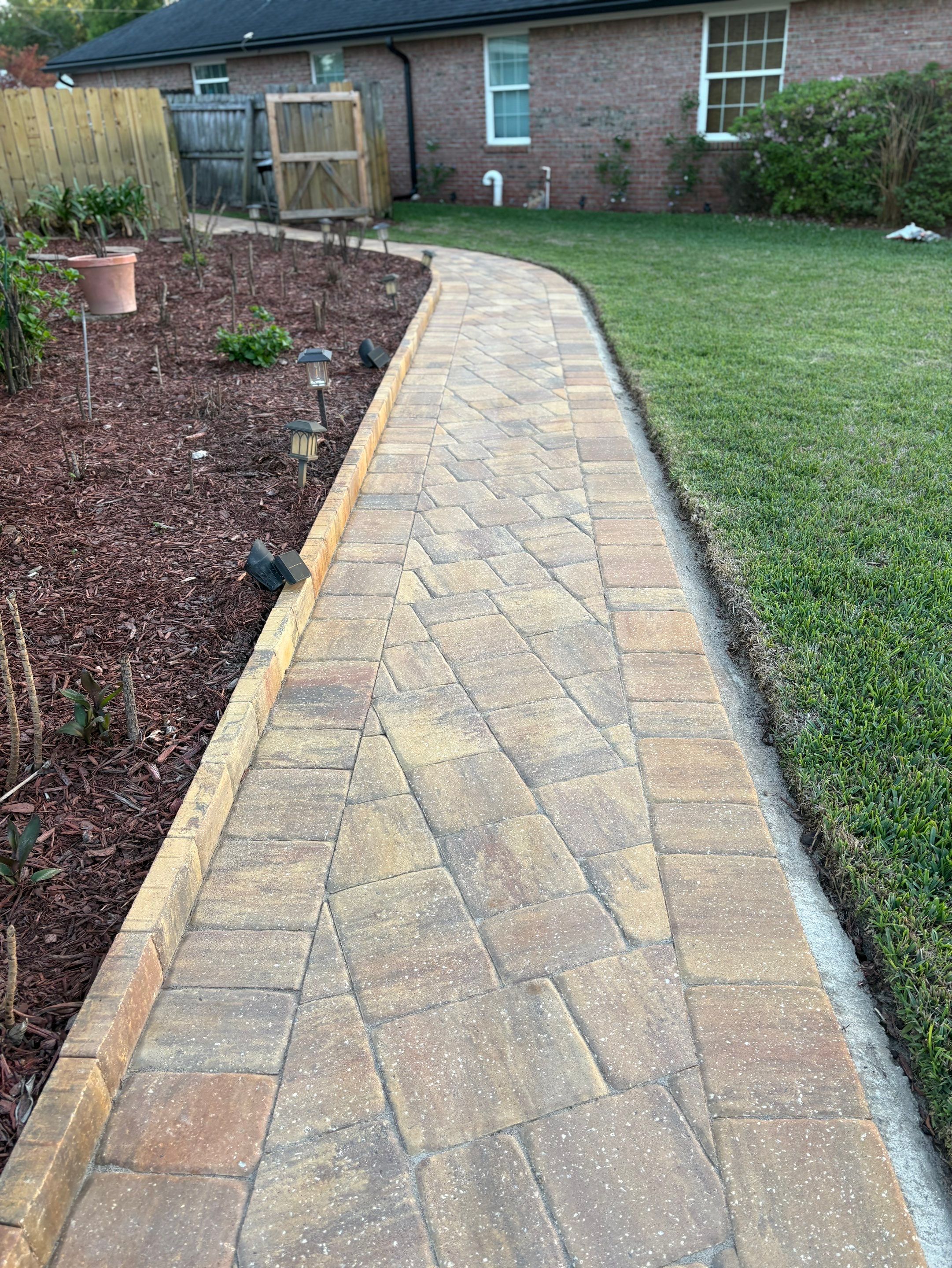 Pavers using Concrete Sealant and PolySand by DuraSeal