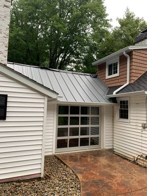 New CertainTeed Presidential Shake Roof with Standing Seam Accents 