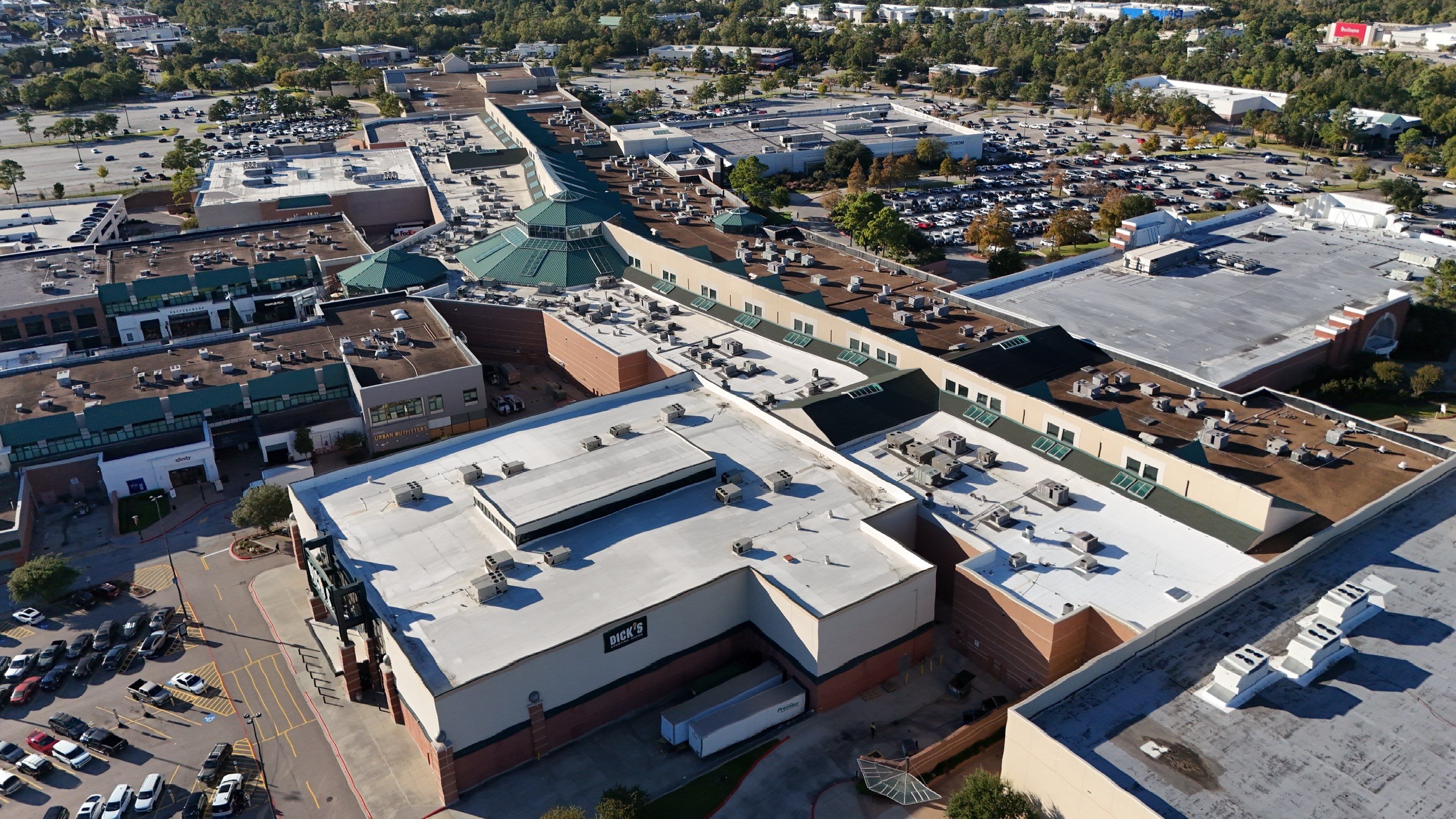 The Woodlands Mall  by Noble Roofing
