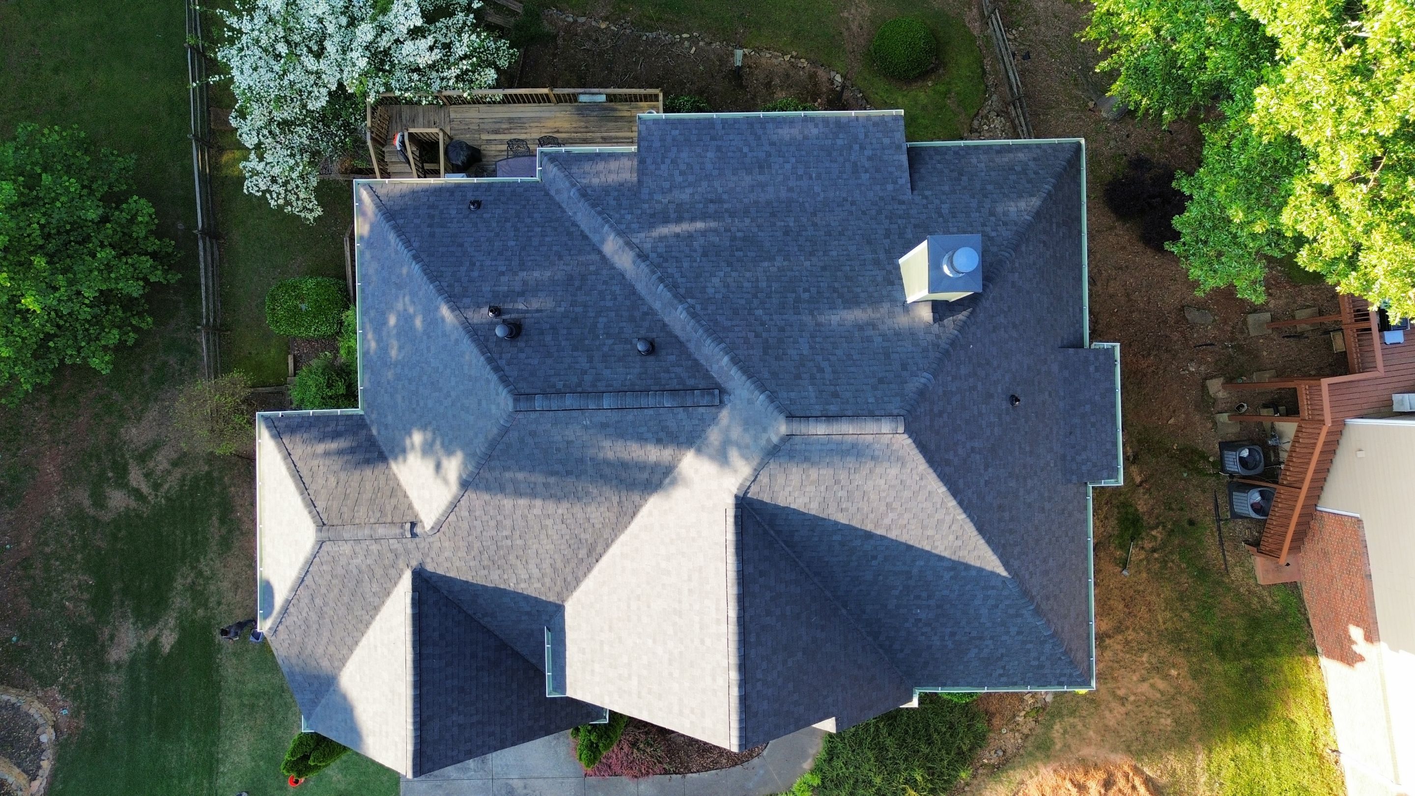 Alpharetta, GA Roof Replacement CertainTeed Landmark Charcoal Black by Reset Roofing