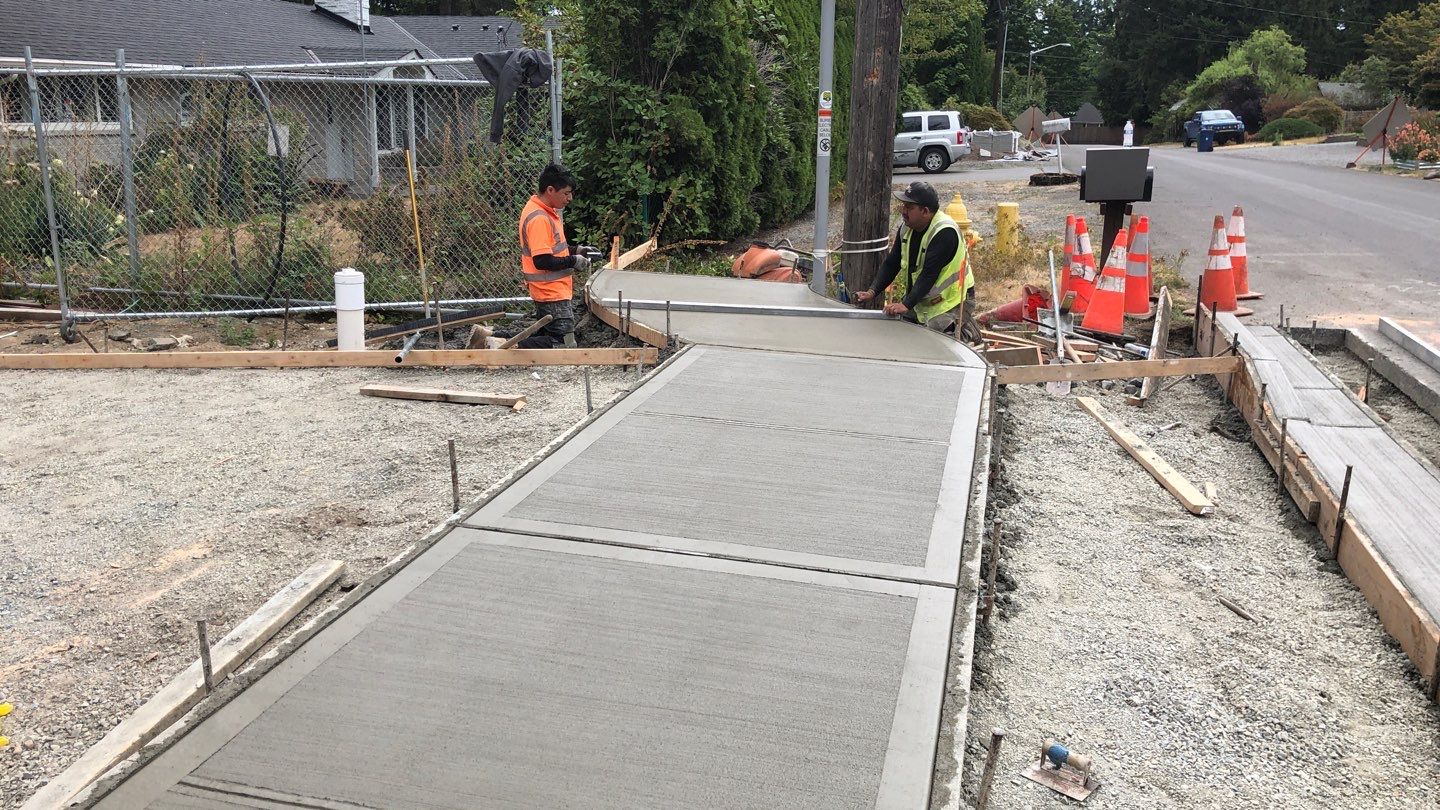 Ken | Driveway & Walkway Pour, Concrete Project by Jireh Asphalt & Concrete Inc 