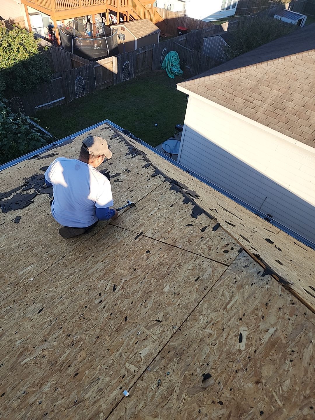 Residential Roofing Installation using Owen's Corning Duration (Lifetime) Shingles by Roof Repair Company