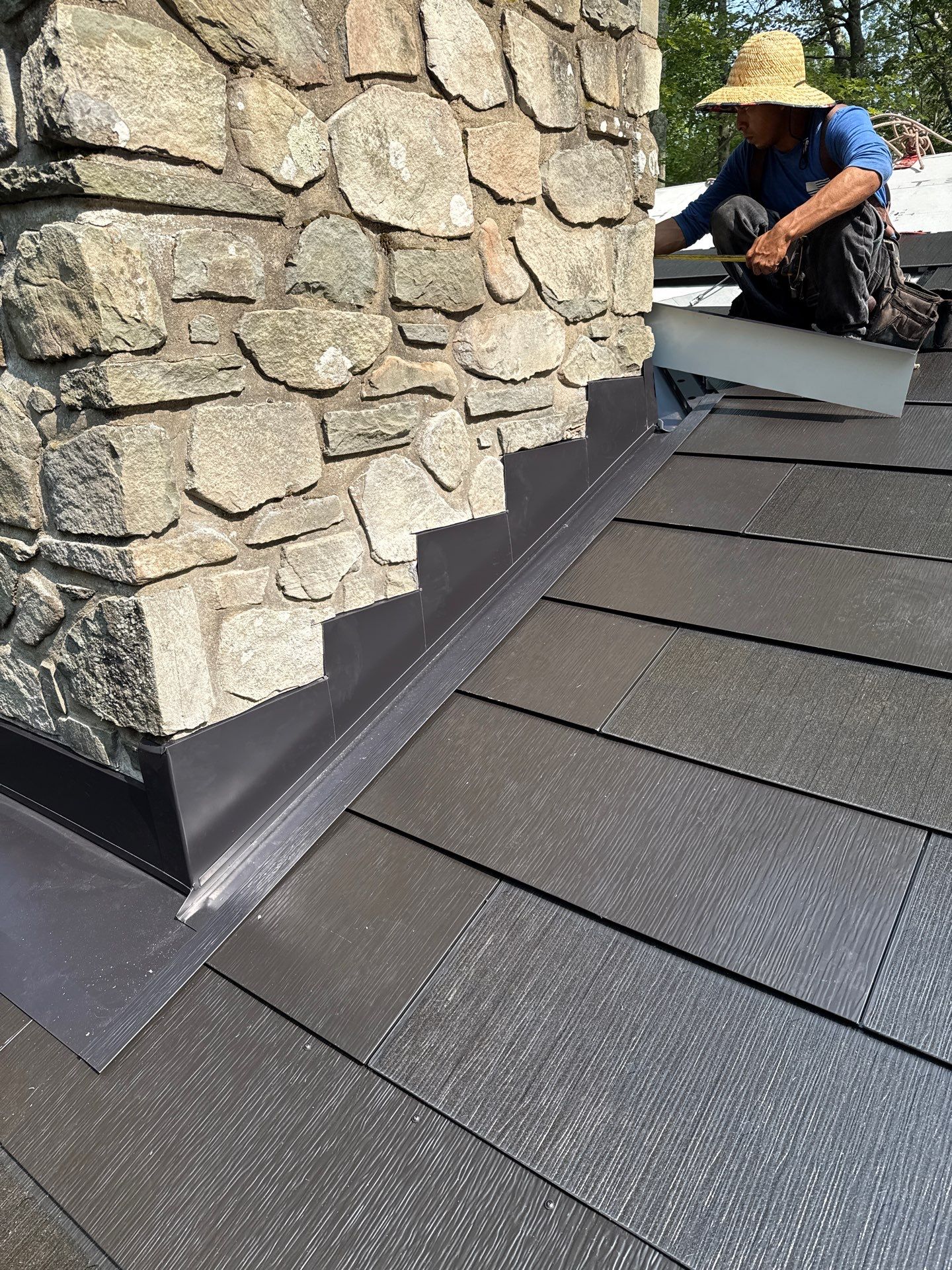 Stunning Tesla Solar Roof Cabin in the Woods by American Home Contractors