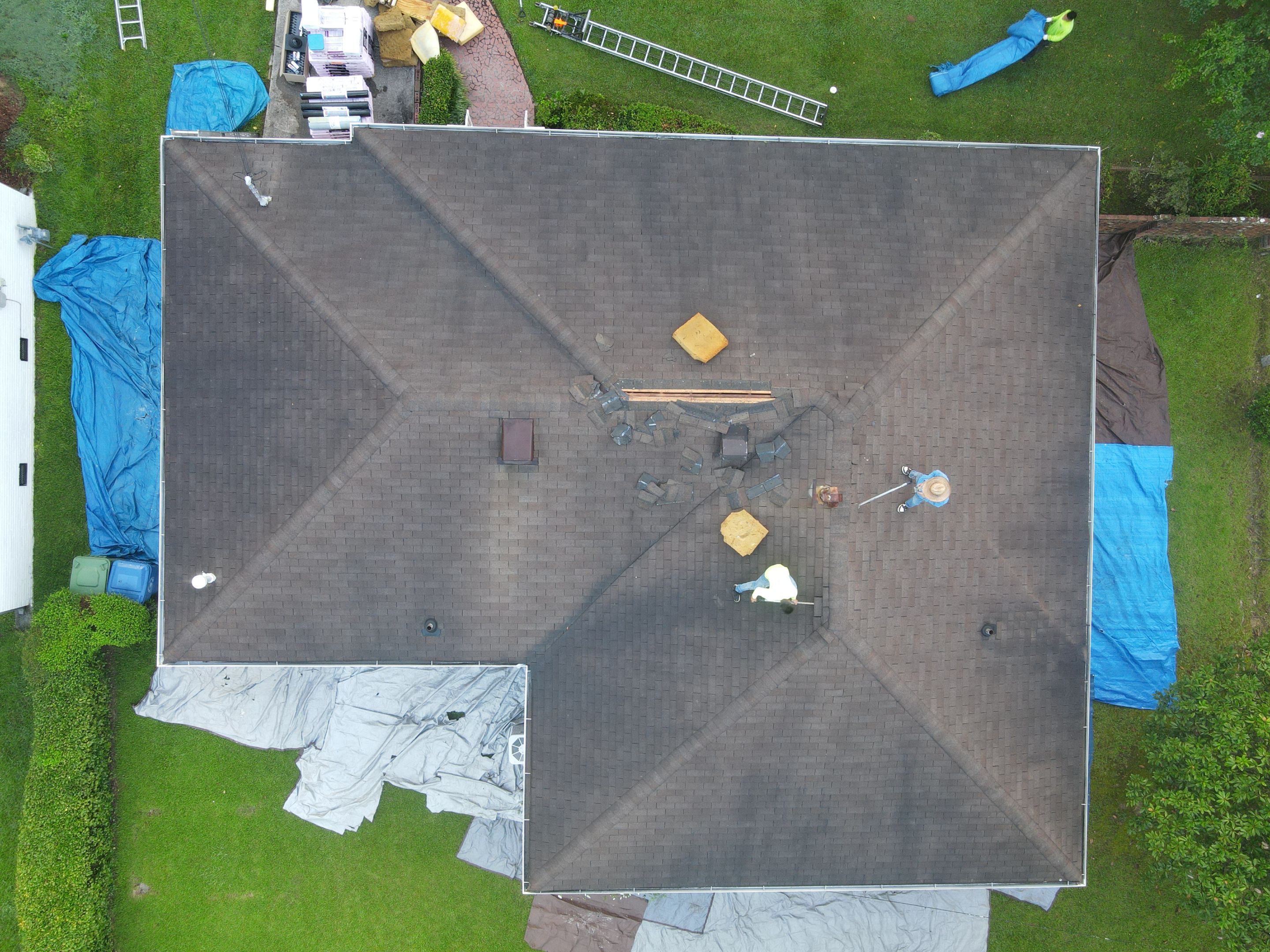 Residential Roofing Installation using Owens Corning by Inspector Roofing and Restoration