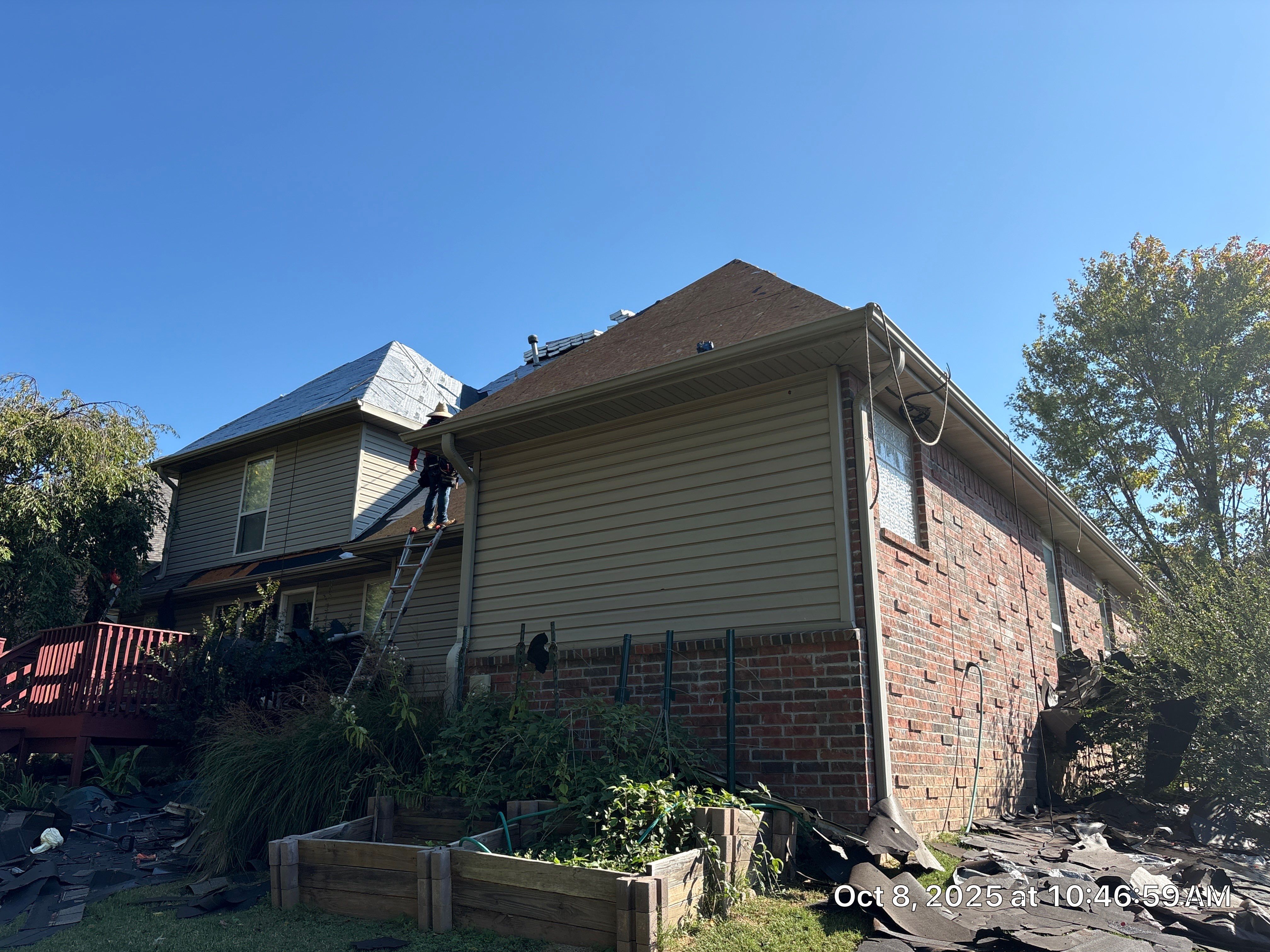 Residential Roofing Project in Springdale, AR by Ozark Mountain Roofing