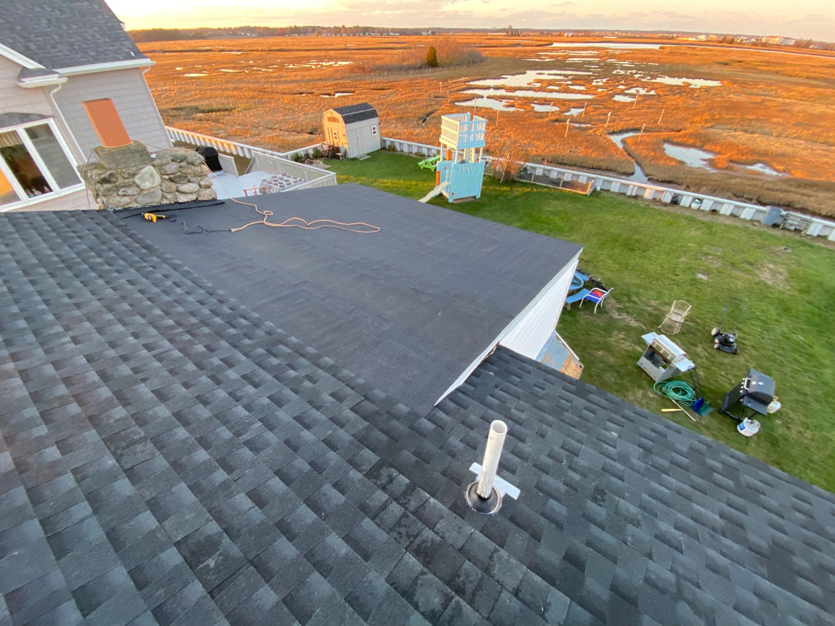 Residential Roofing Installation using GAF Timberline HDZ by Sensible Home Solutions