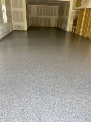 Garage Floor Coating using Dolerite