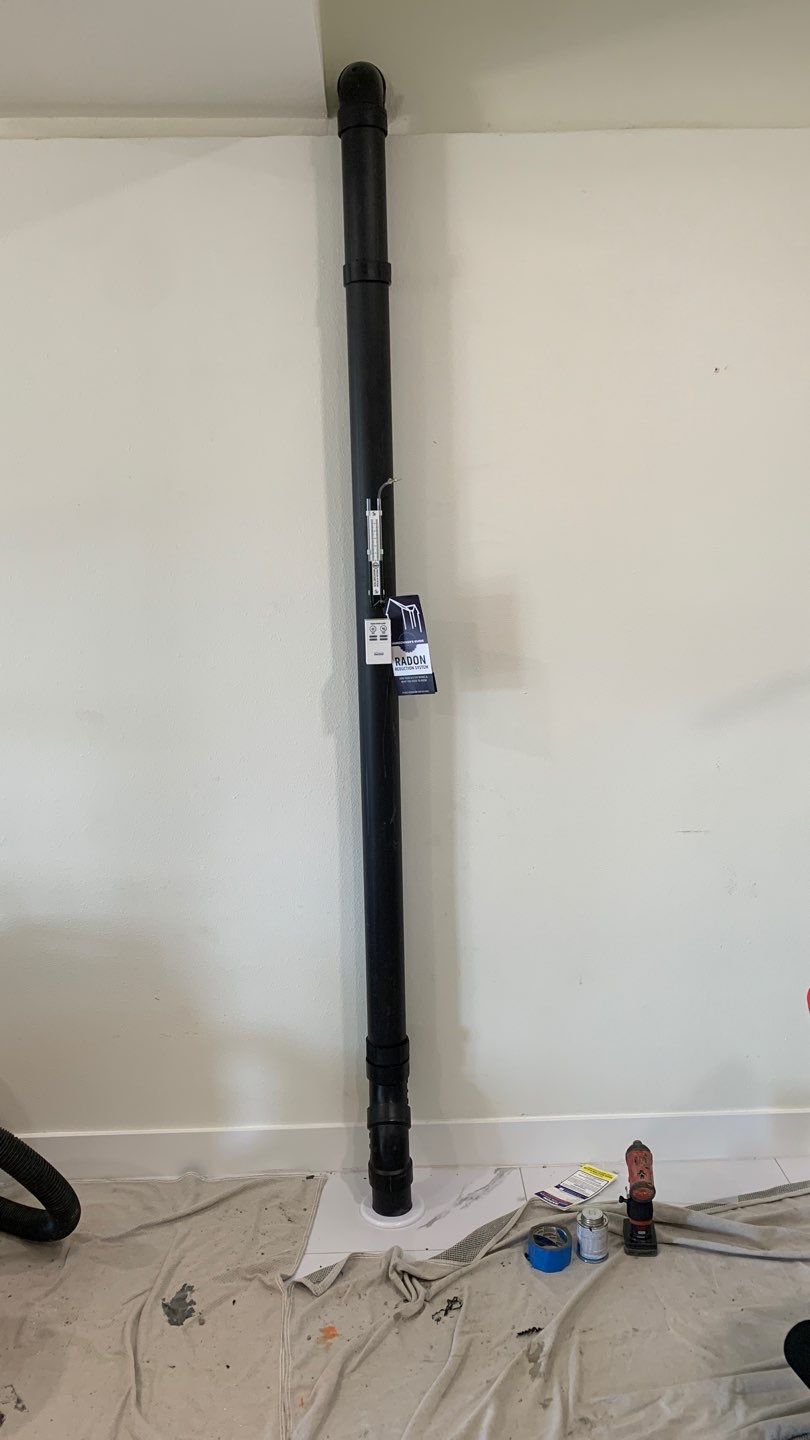 Subslab Radon System by JustRadon.Com