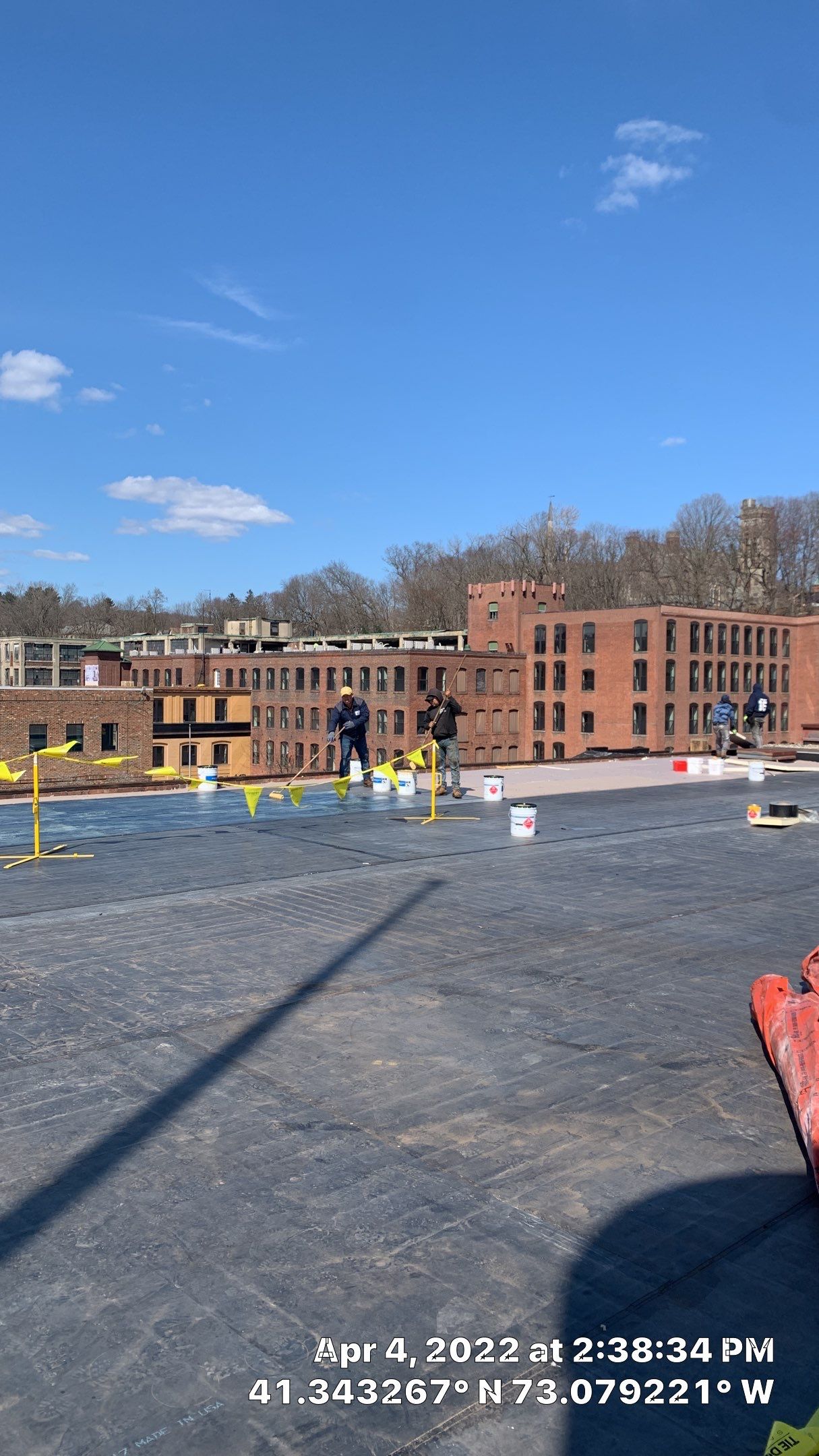 Commercial Roofing Installation using EPDM  by A Plus Exterior