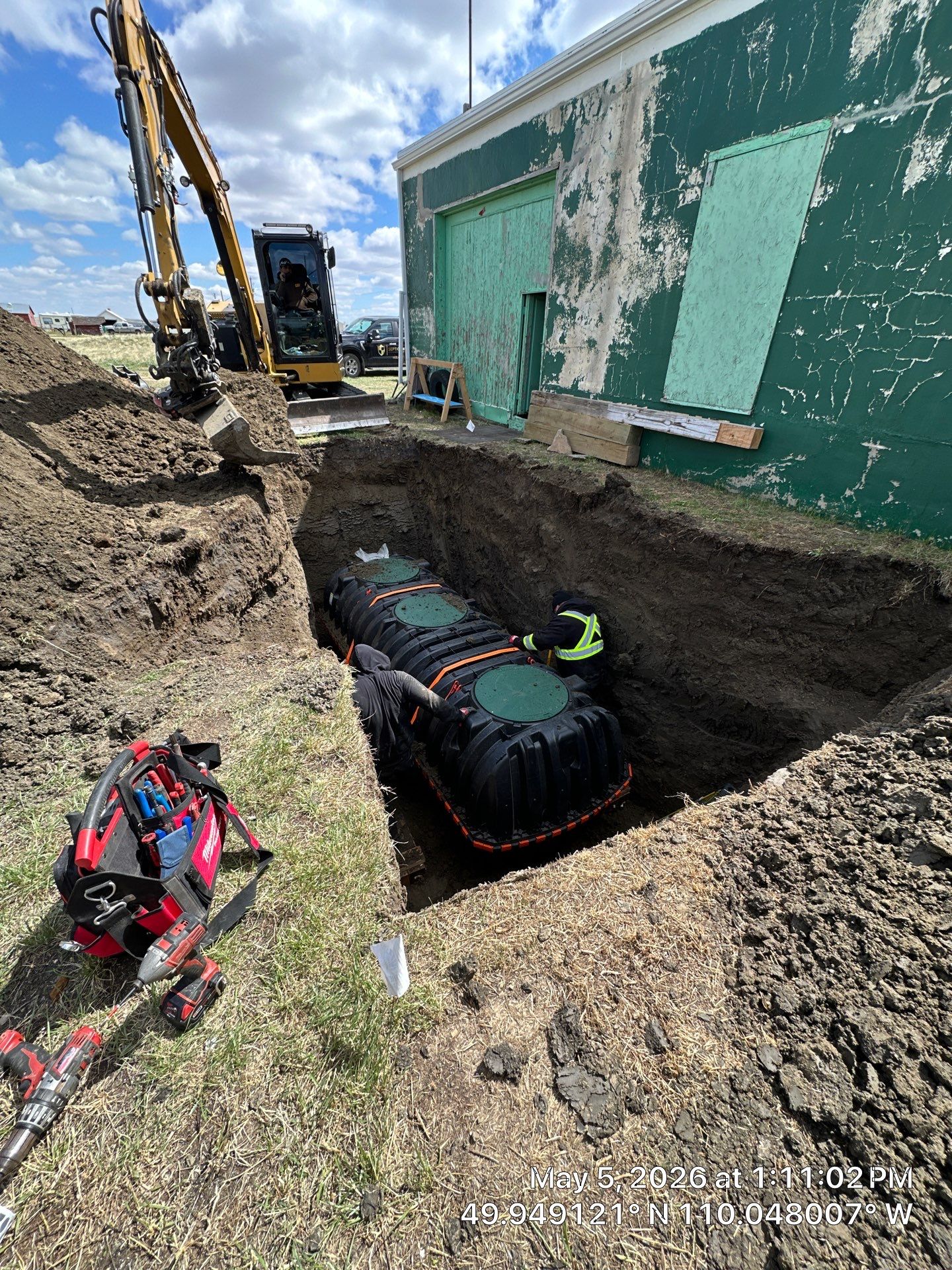 Septic System Installation and Tank Replacement in Walsh, Alberta by Septic Medic Inc.