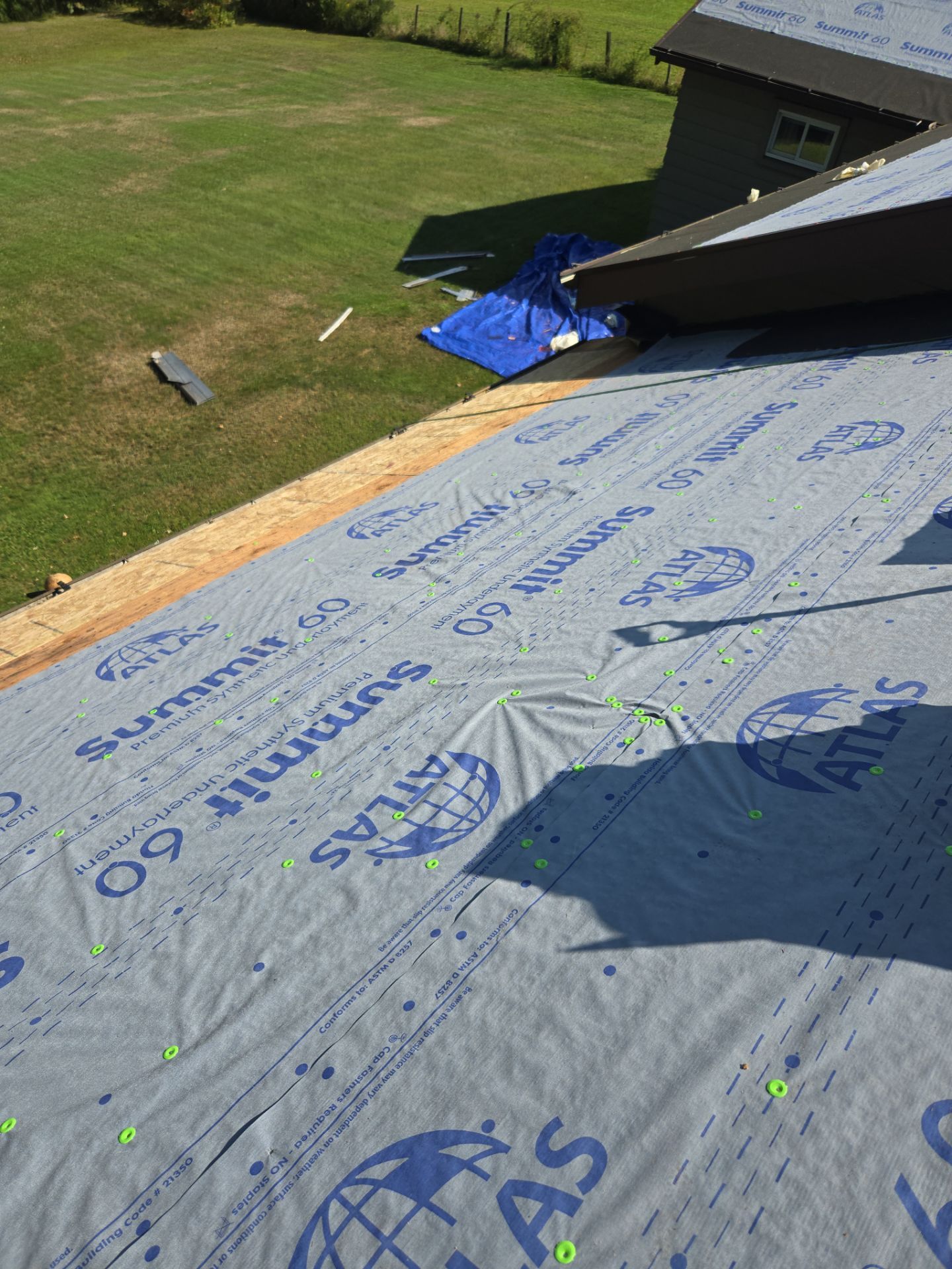 Atlas Pinnacle, Color, Hearthstone, Drip Edge Color, Musket Brown by Eagle Eye Roofing