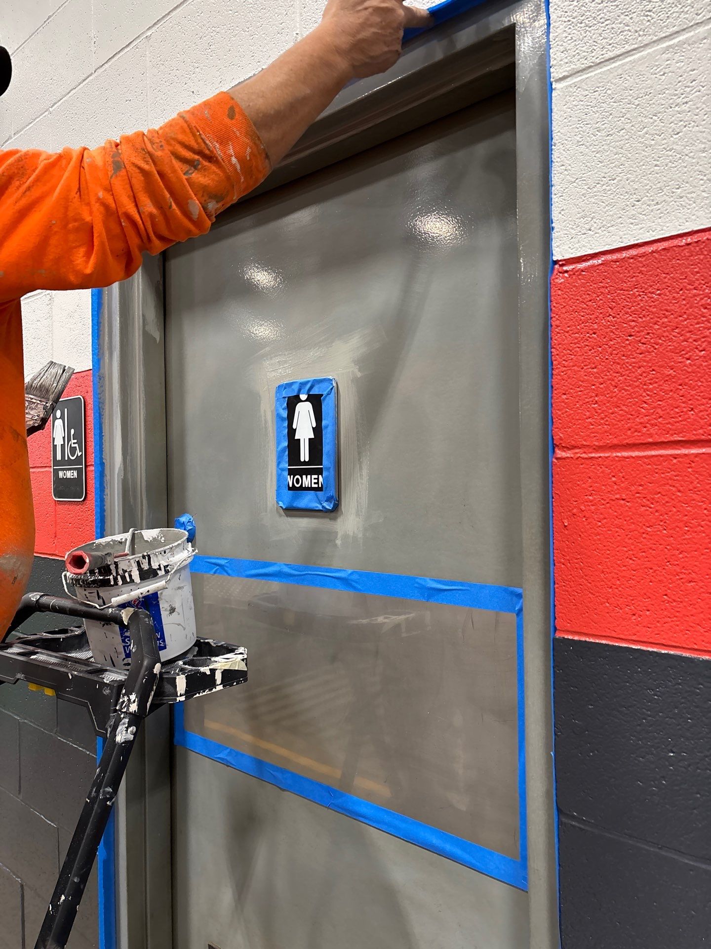 Factory Interior using Pro Industrial Multi-Surface Acrylic by Paint Platoon USA