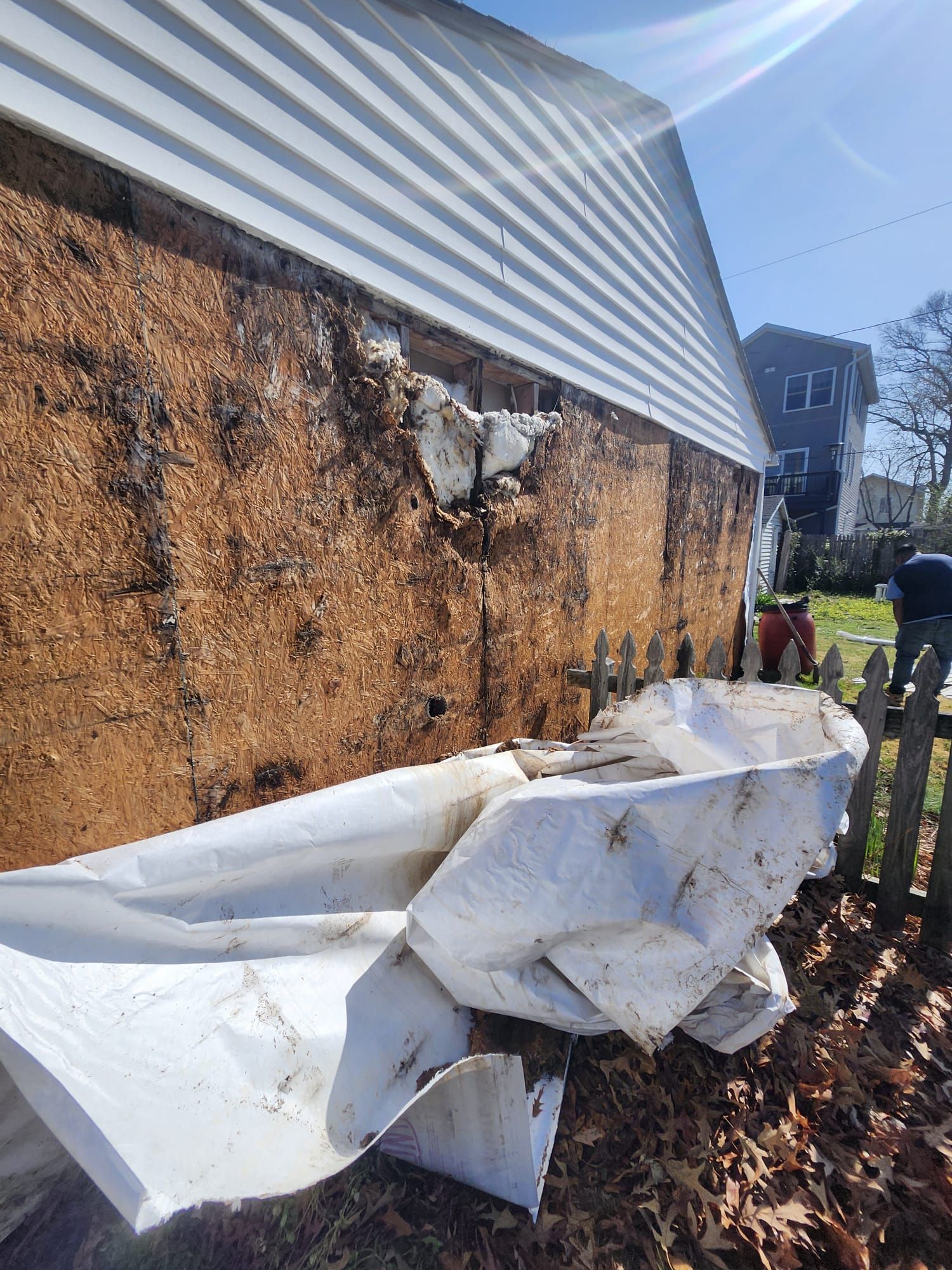 Siding repair and framing repair by Window Depot of Annapolis