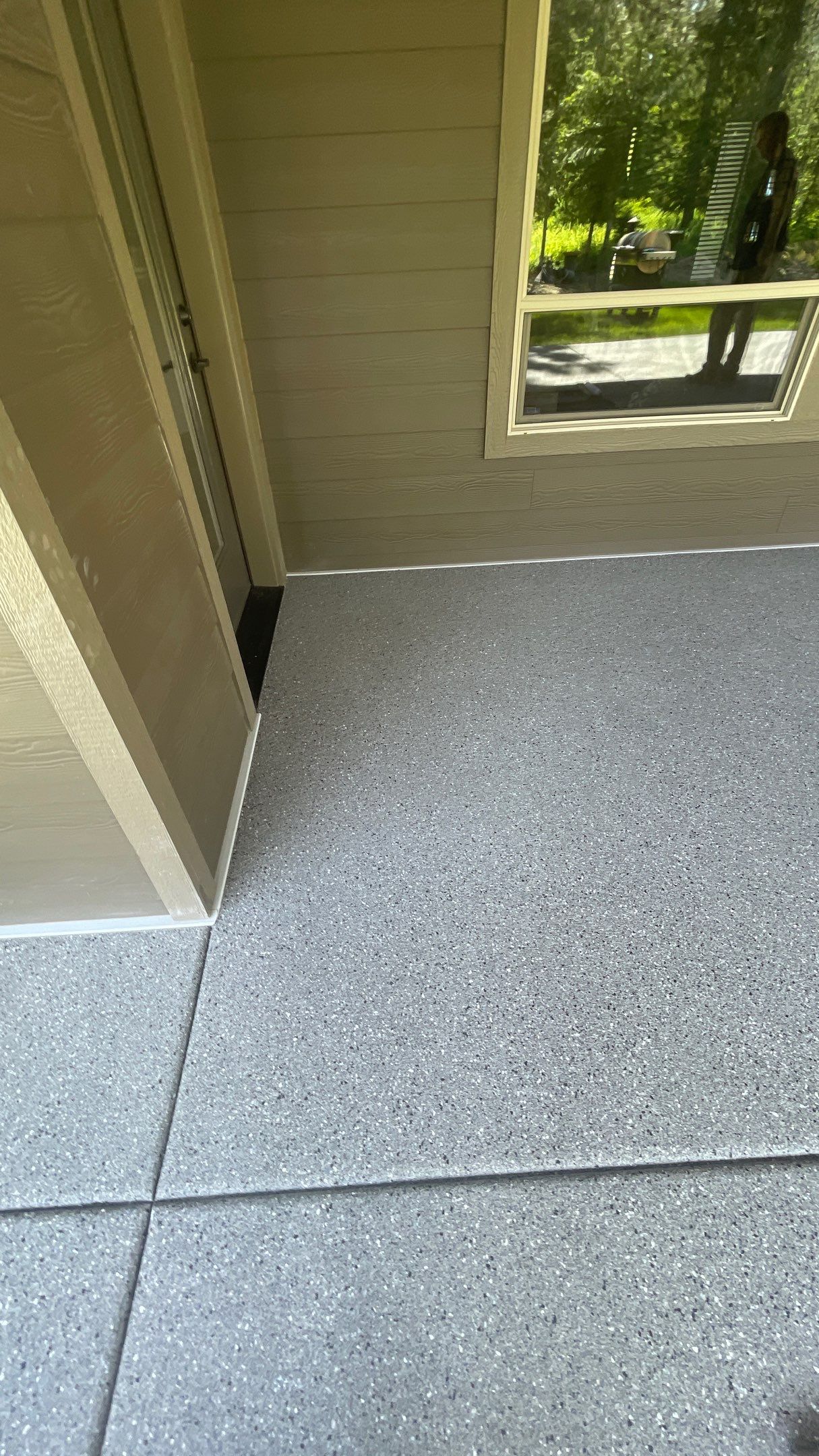 Patio Transformation using Slate Hybrid by Croc Coatings, LLC