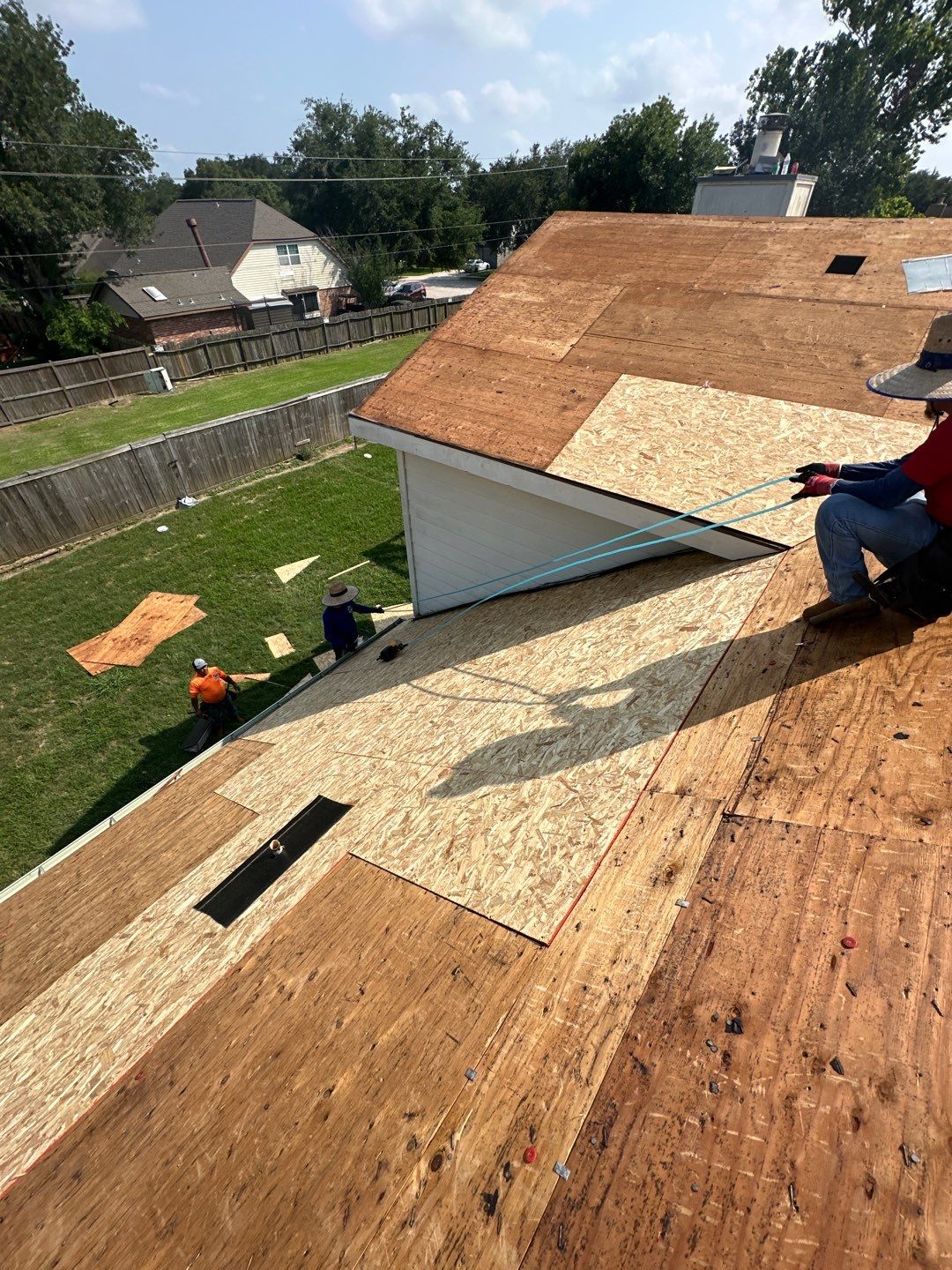 Residential Roofing Installation using Owen's Corning Duration (Lifetime) Shingles by Roof Repair Company
